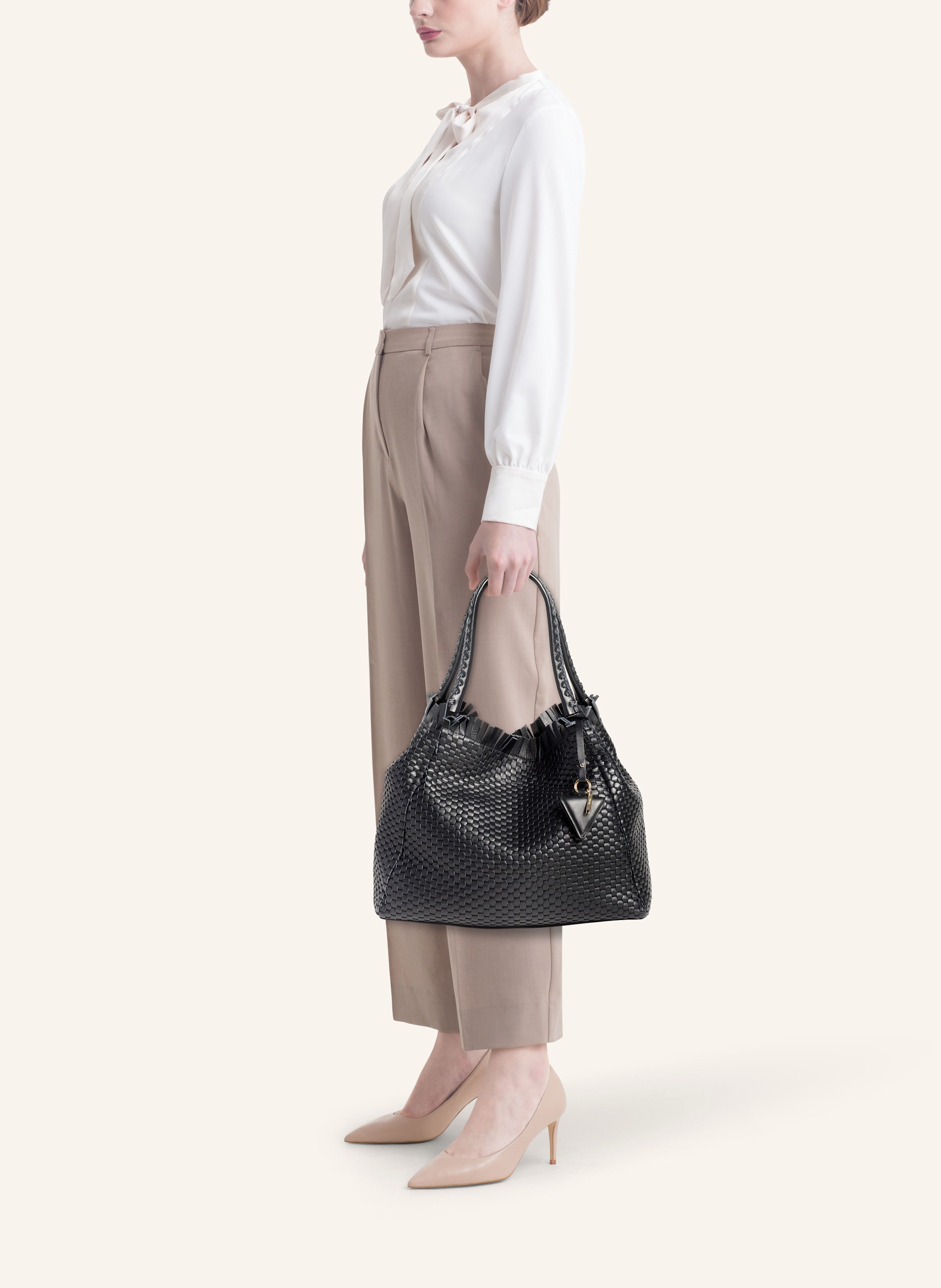 Thumbnail - Parise Handtasche '09' Medium schwarz