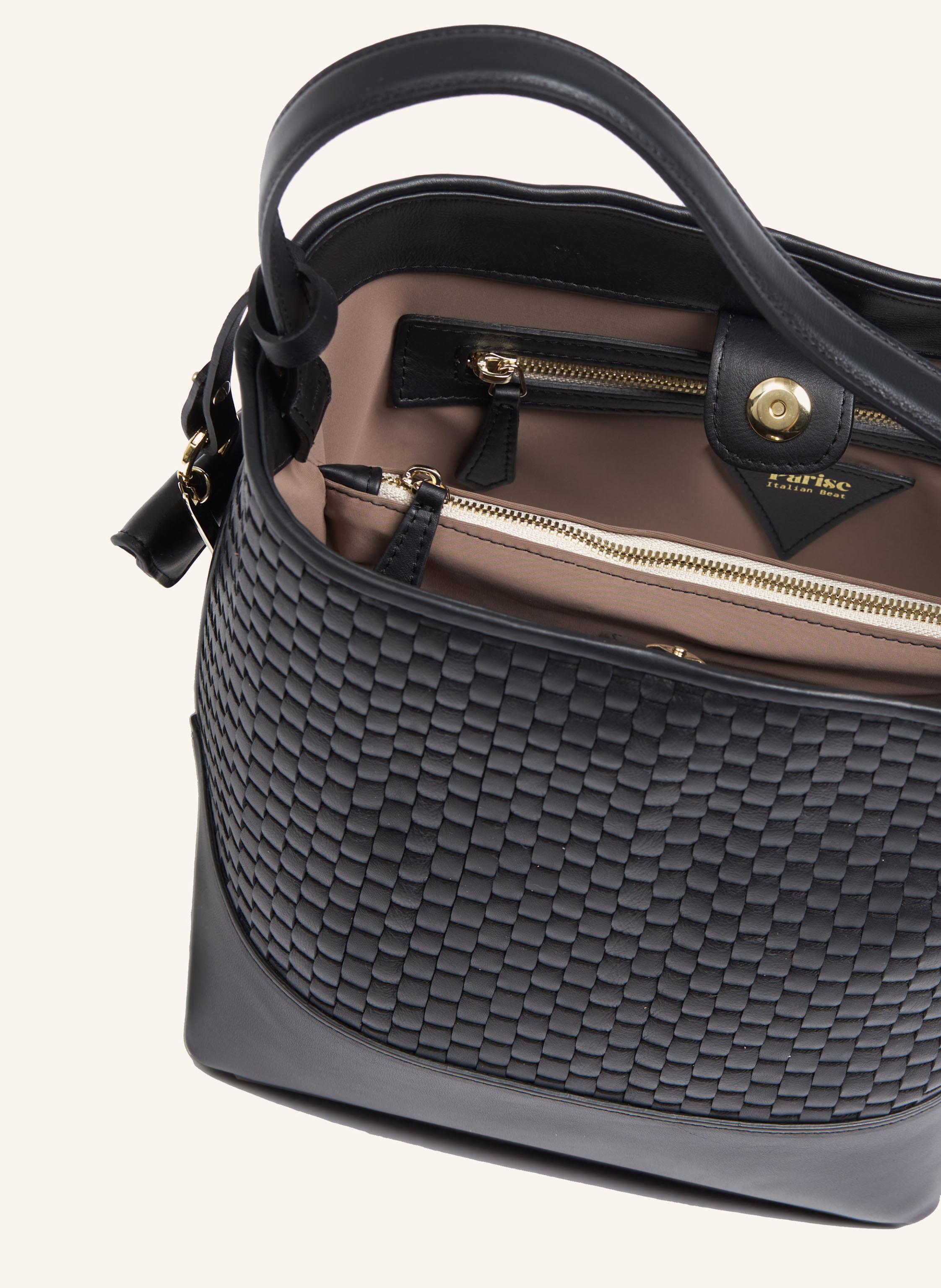 Thumbnail - Parise Beuteltasche '51' Medium schwarz