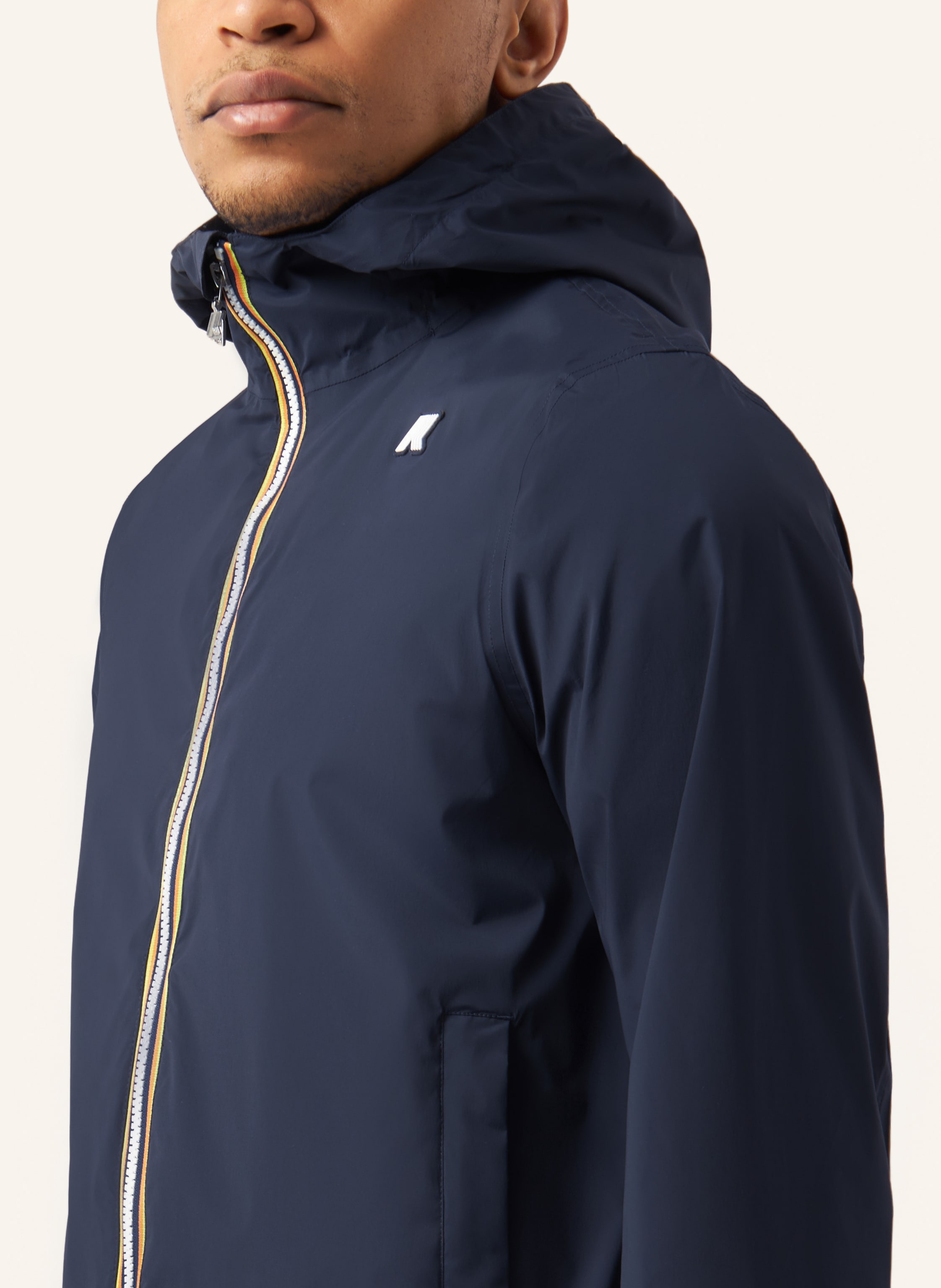 Thumbnail - K-Way Funktionsjacke Jack Stretch Nylon Jersey blau