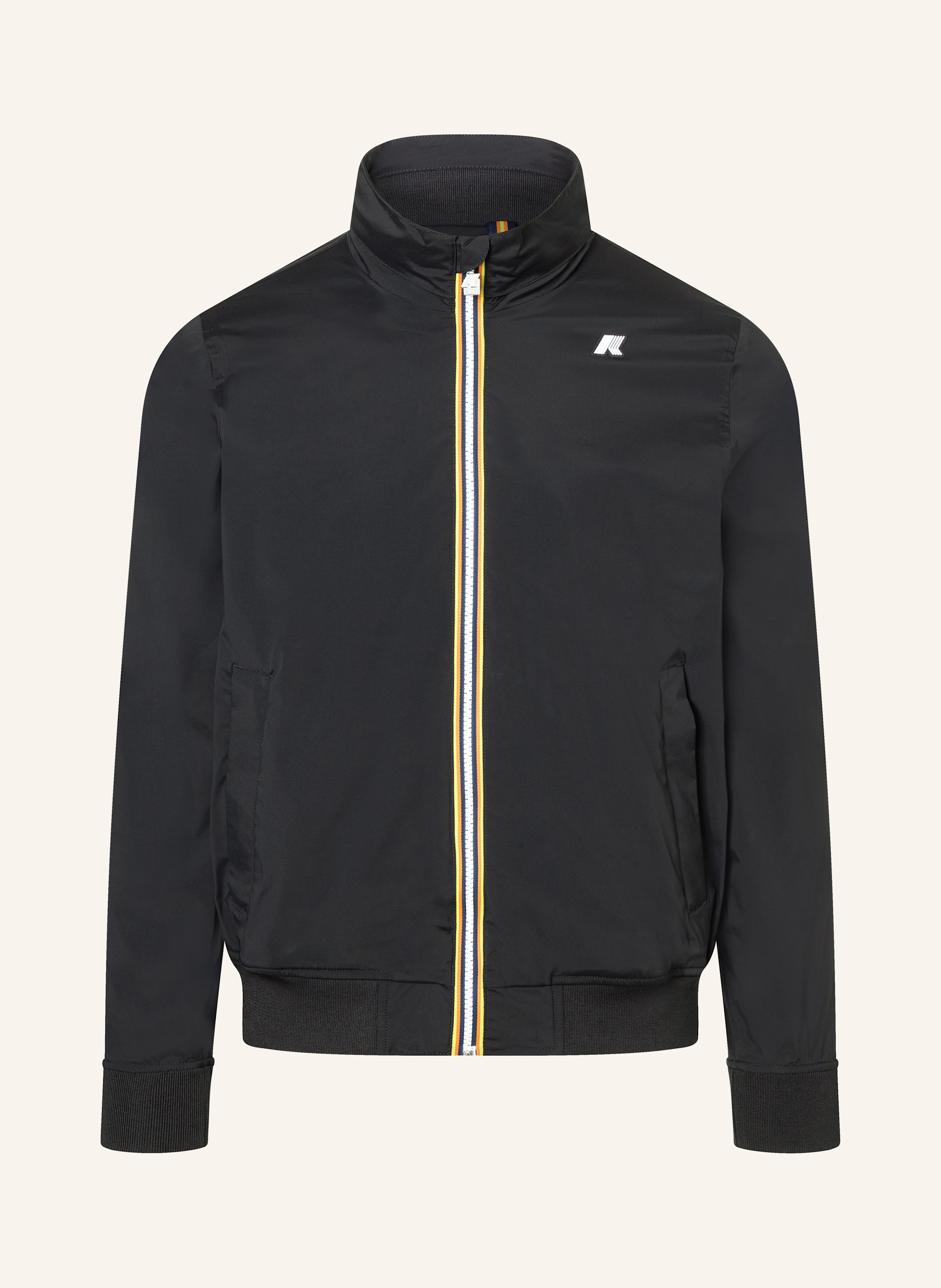 K-Way Funktionsjacke Amaury Stretch Nylon Jersey schwarz
