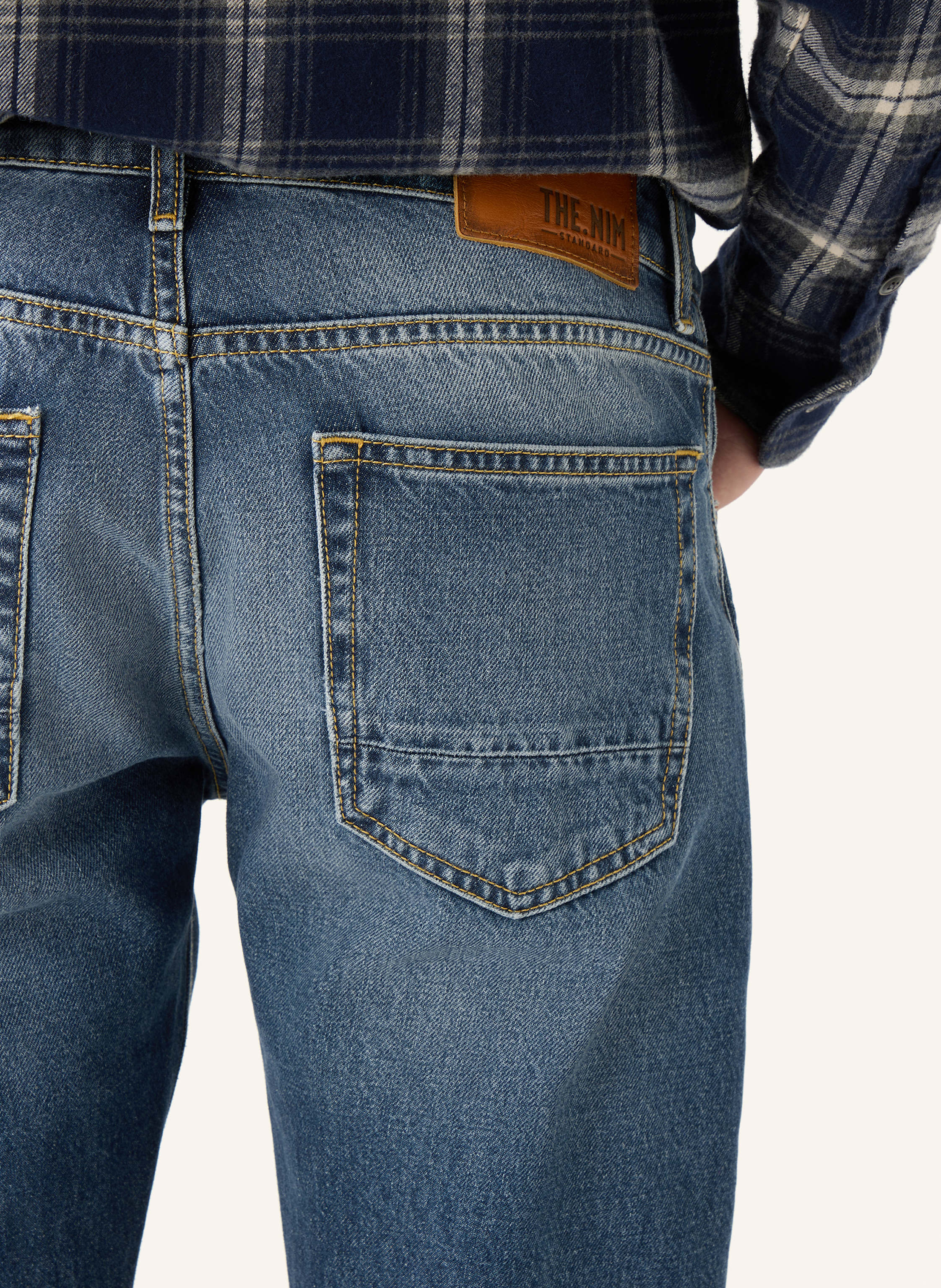 Thumbnail - The.Nim Standard Jeans Jackson Jeans 12 Oz blau