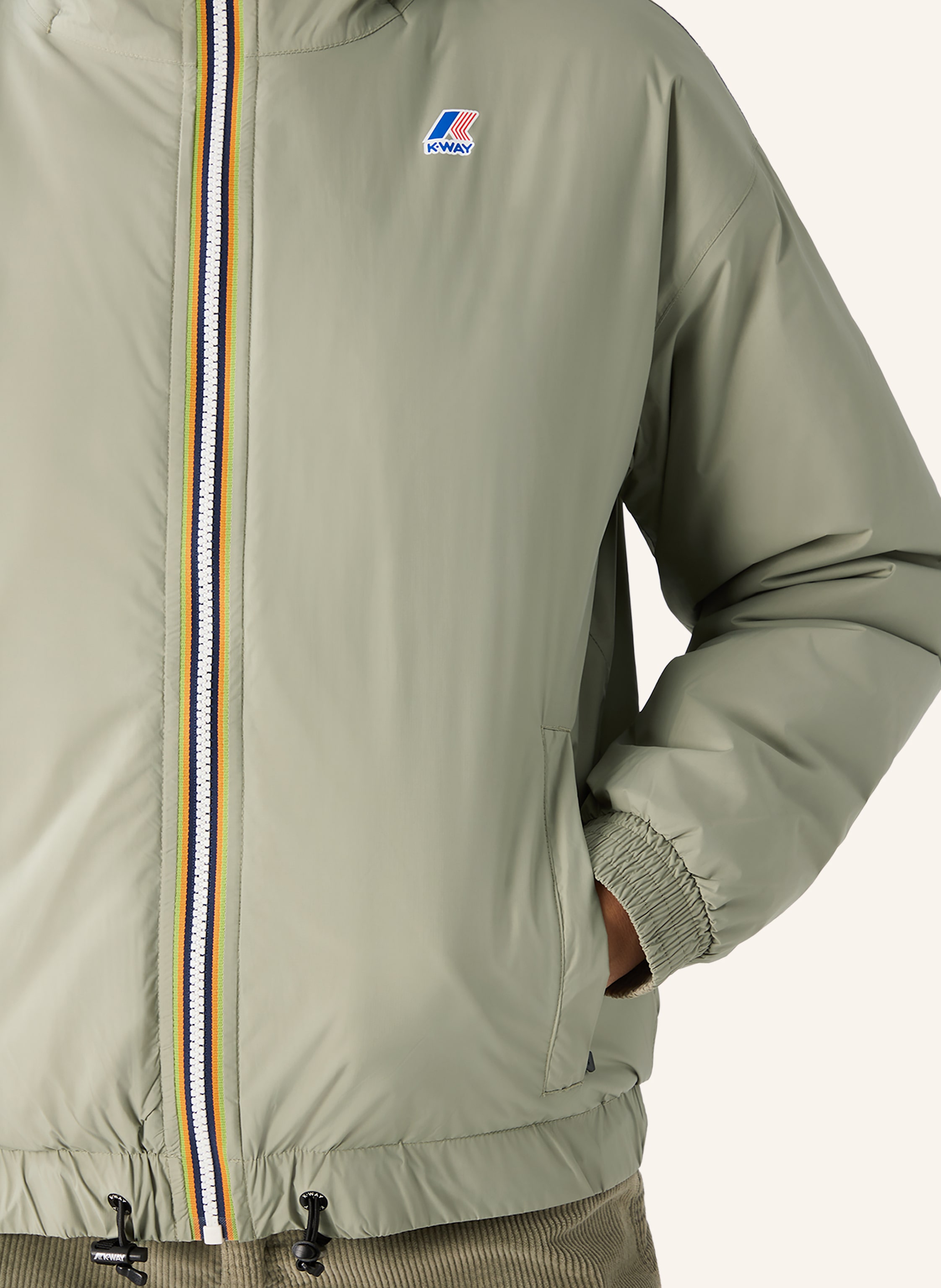 Thumbnail - K-Way Winterjacke Le Vrai 4.0 Albine Orsetto gruen