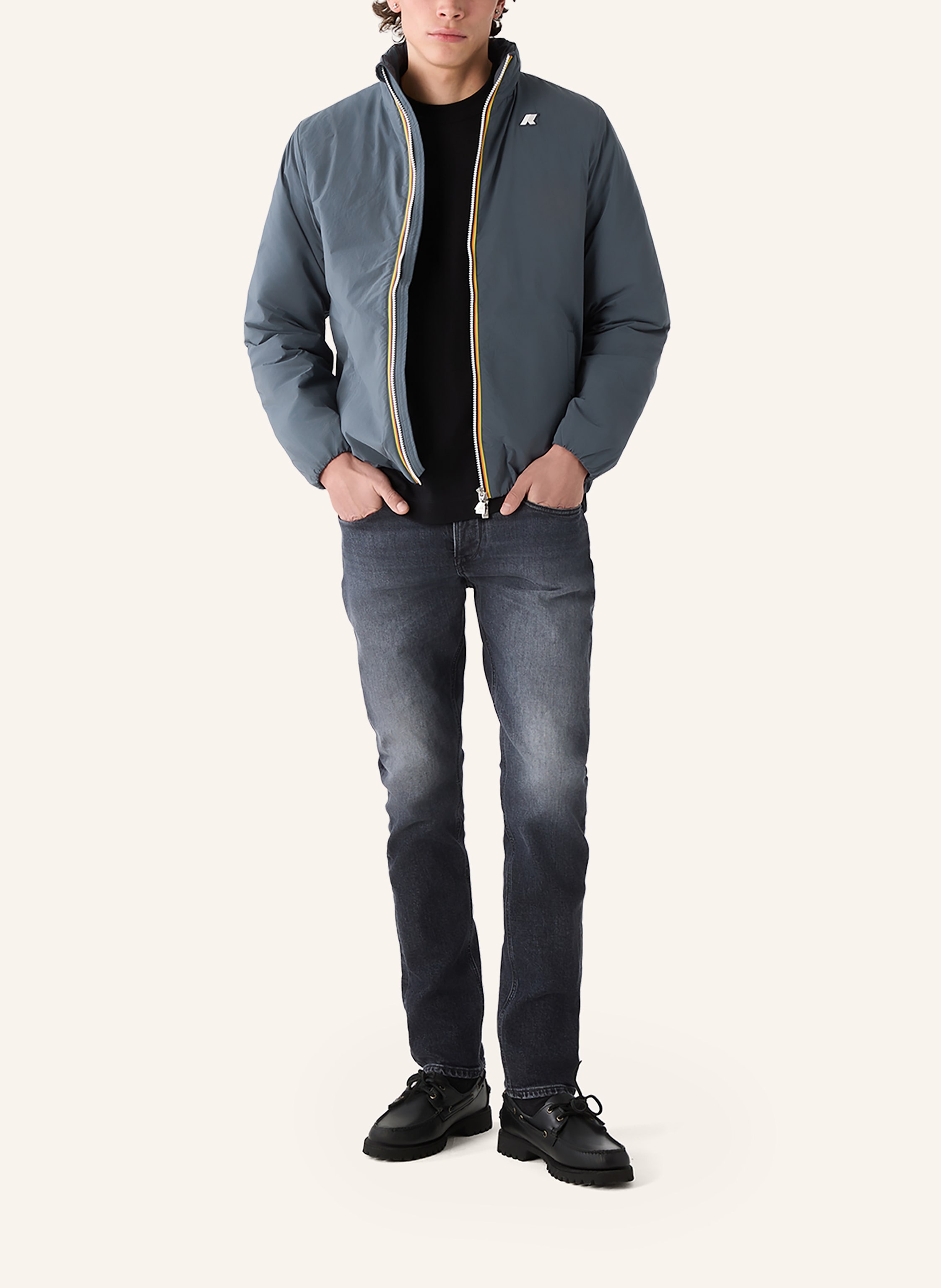 Thumbnail - K-Way Funktionsjacke Valentine Plain Warm blau