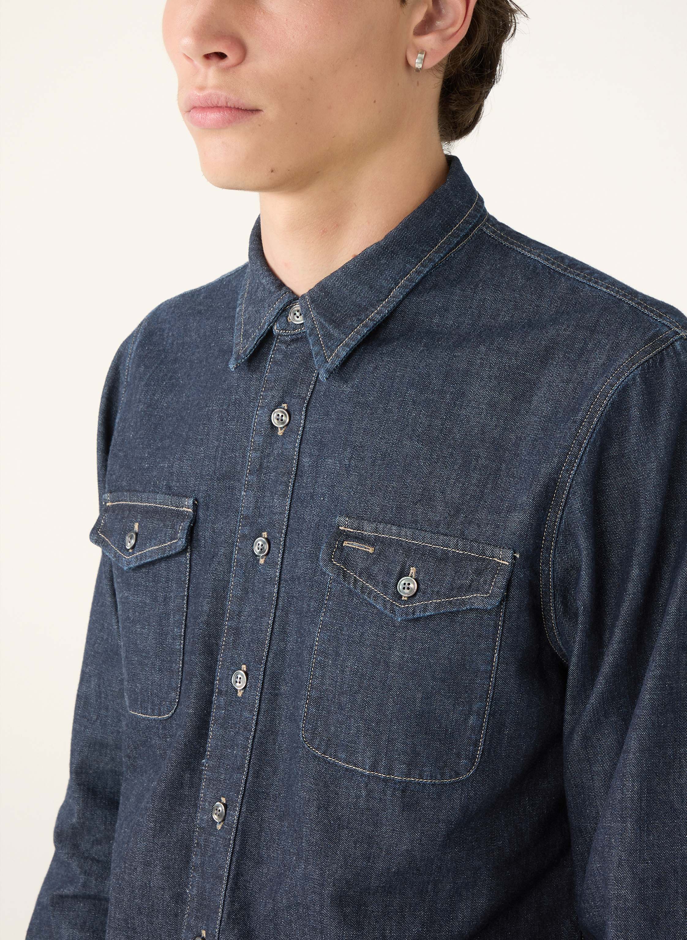 Thumbnail - The.Nim Standard Hemd Detroit Shirt blau