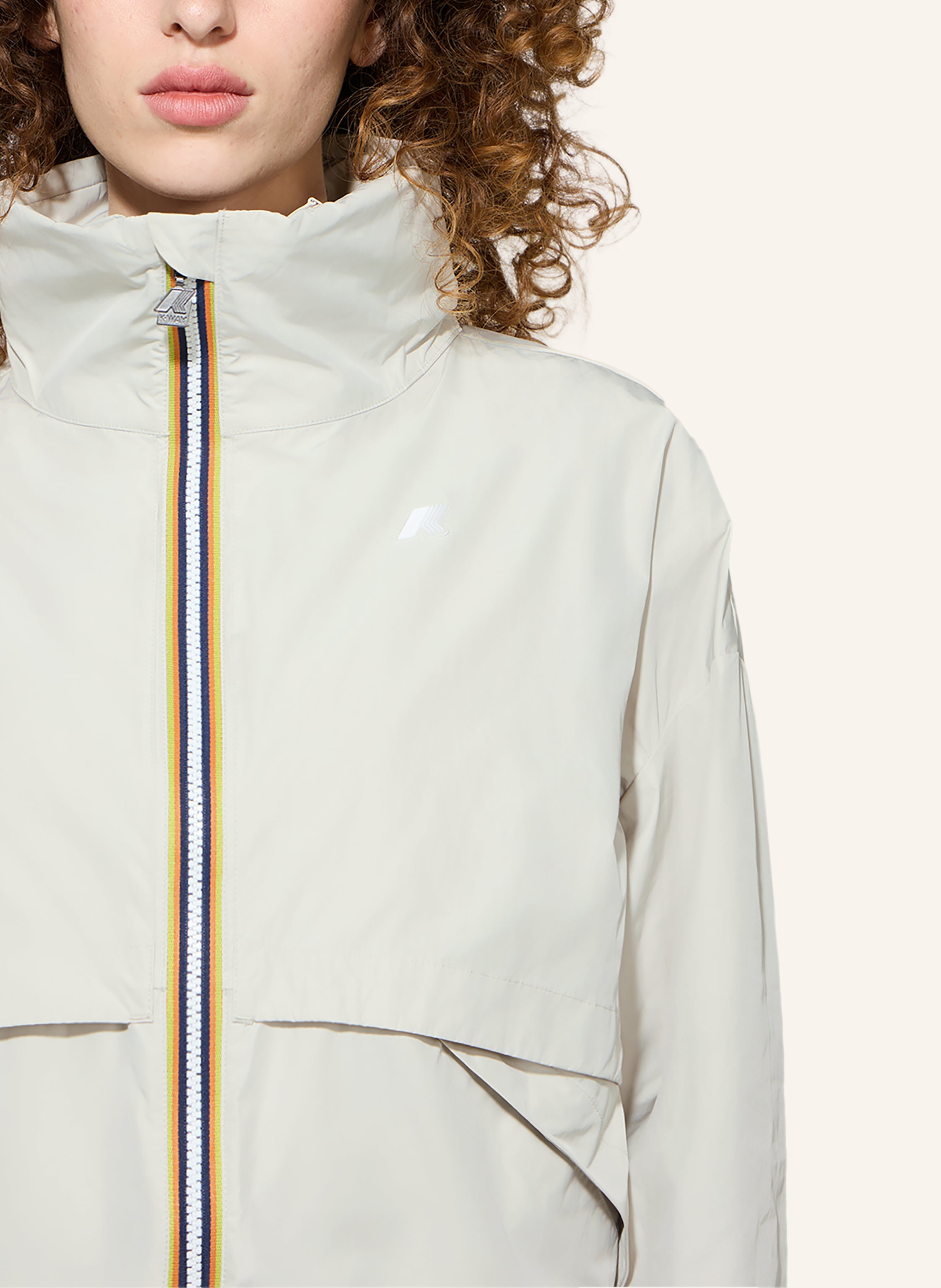 Thumbnail - K-Way Funktionsjacke Aubette Memory Touch beige