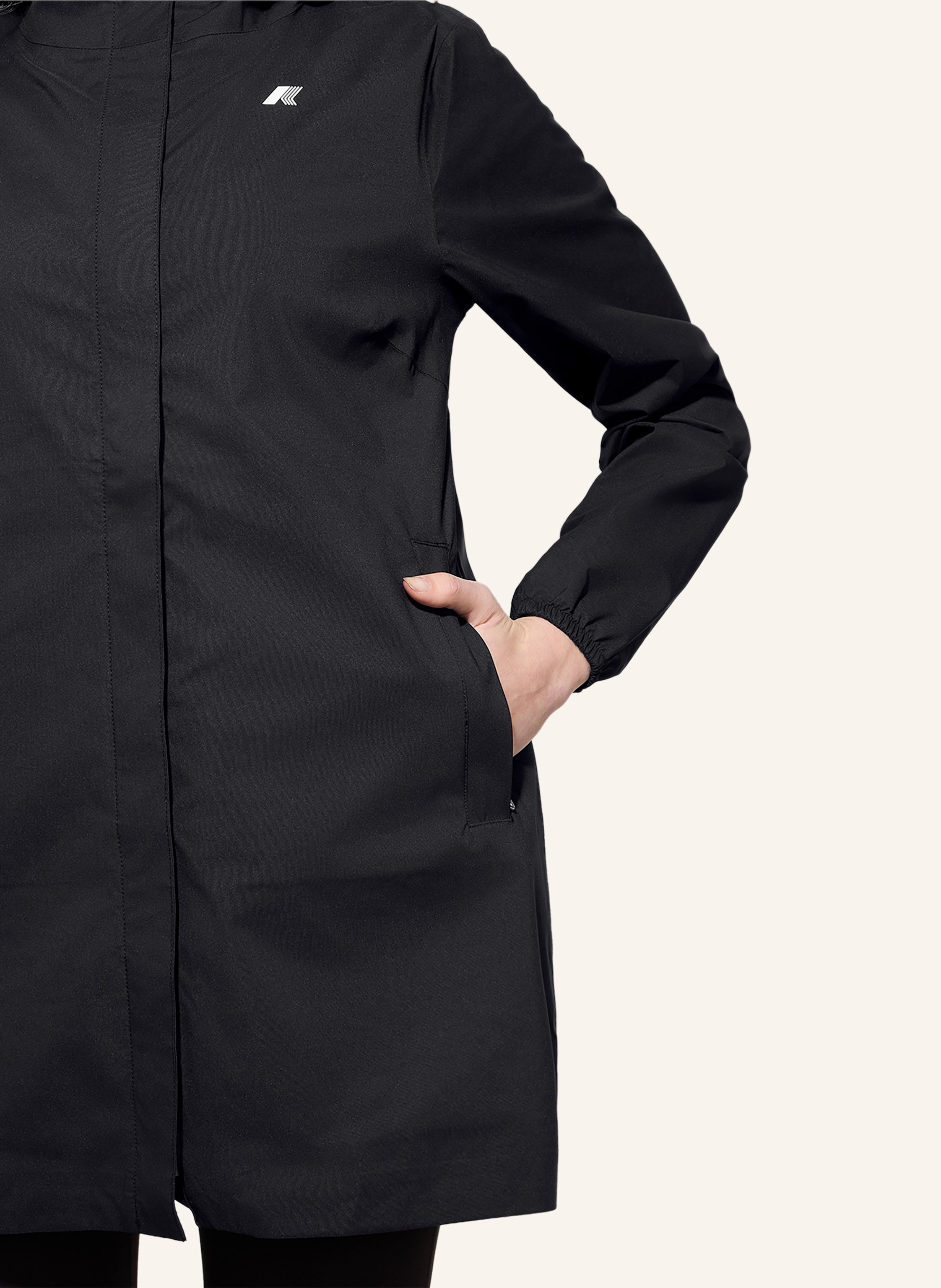 Thumbnail - K-Way Funktionsjacke Aube Memory Touch schwarz