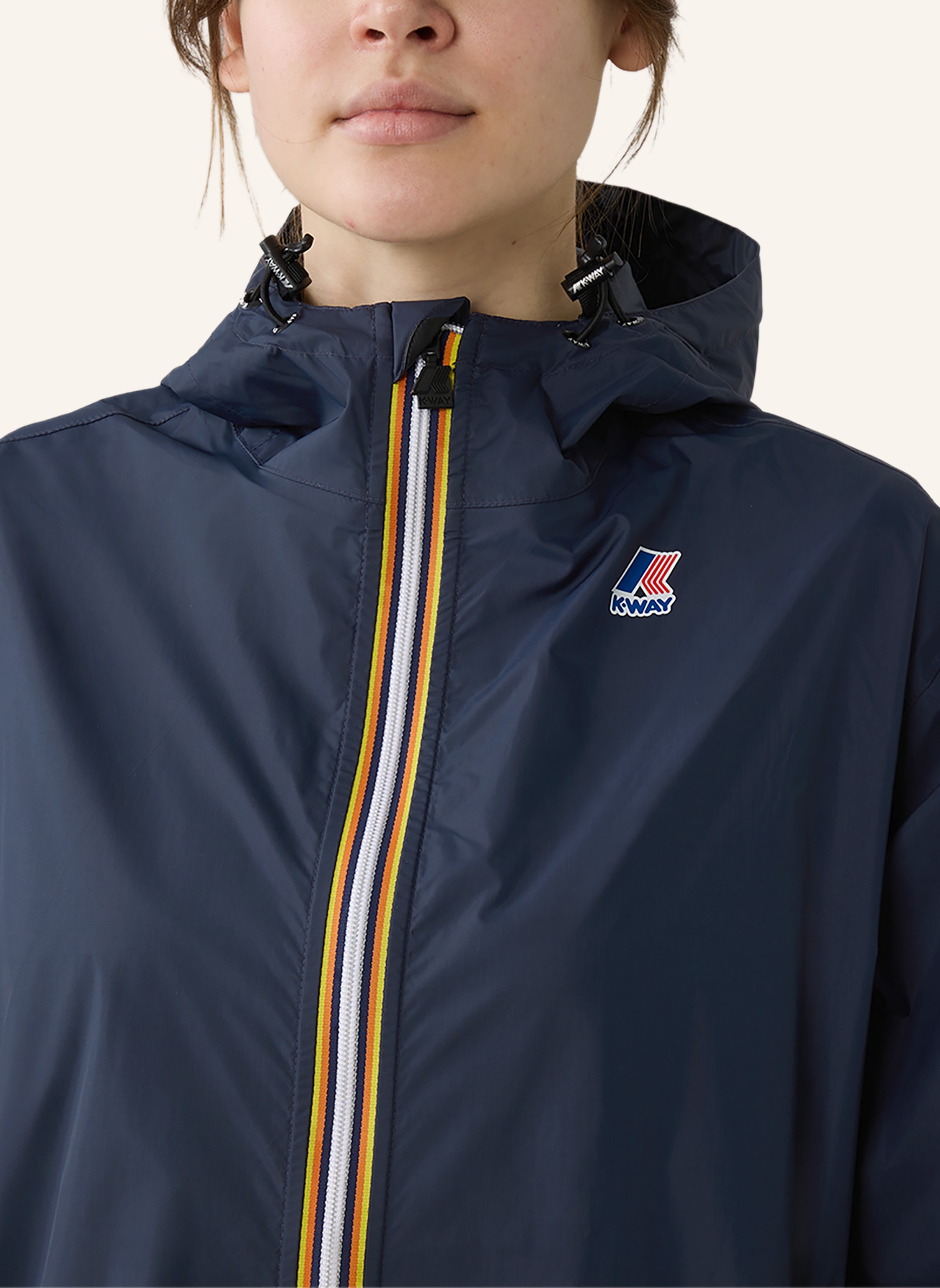 Thumbnail - K-Way Regenmantel Le Vrai 4.0 Eiffel East blau
