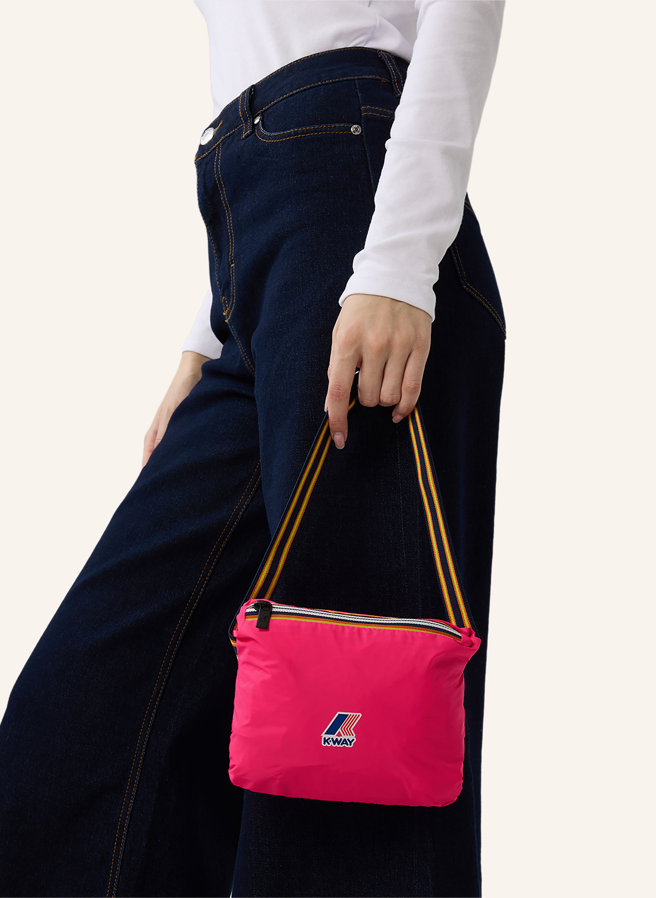 Thumbnail - K-Way Funktionsjacke Le Vrai 4.0 Claude Fluo pink