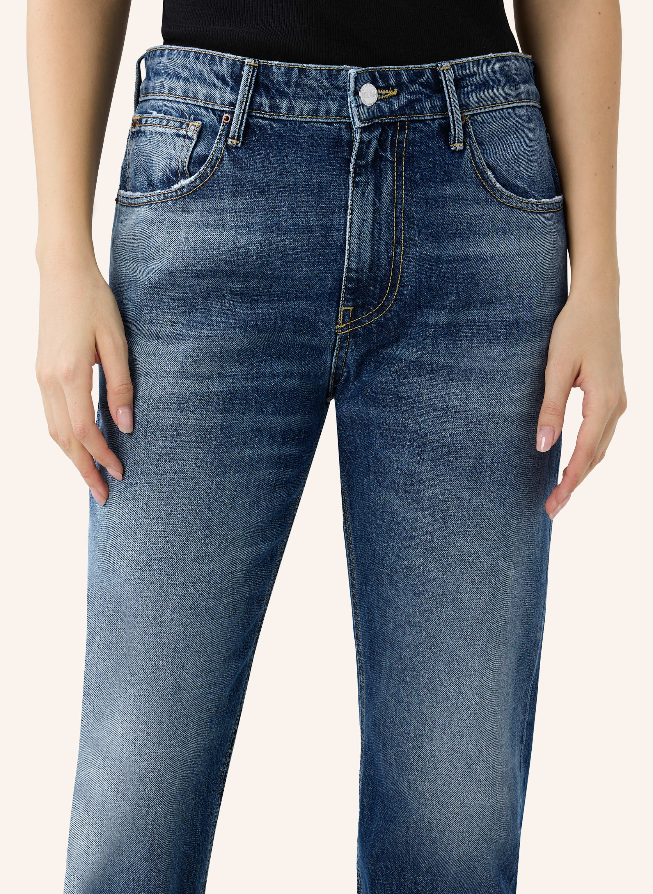 Thumbnail - The.Nim Standard Jeans Jane Ankle Jeans 12 Oz blau