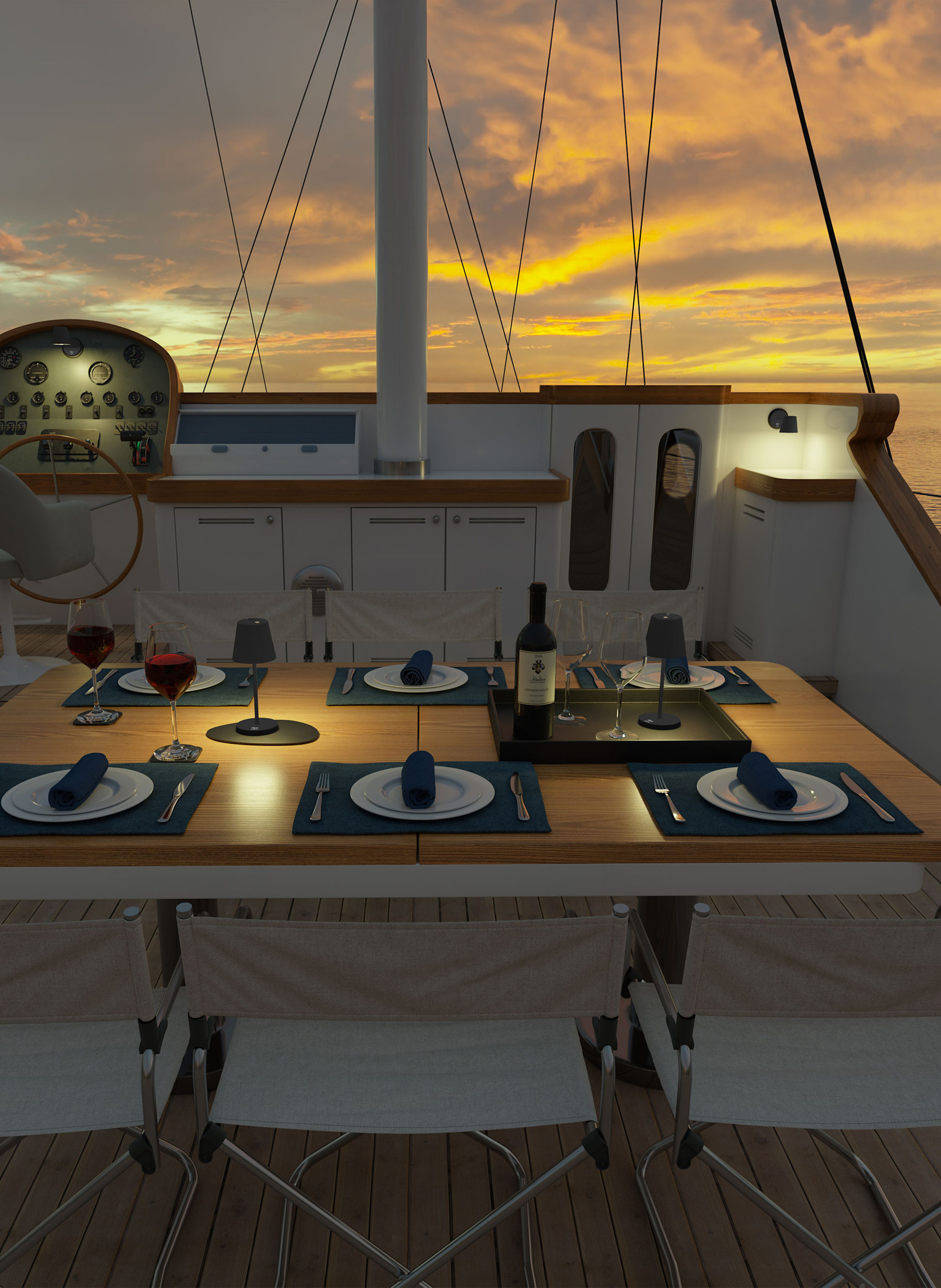 Thumbnail - Silwy Leuchte Portofino schwarz