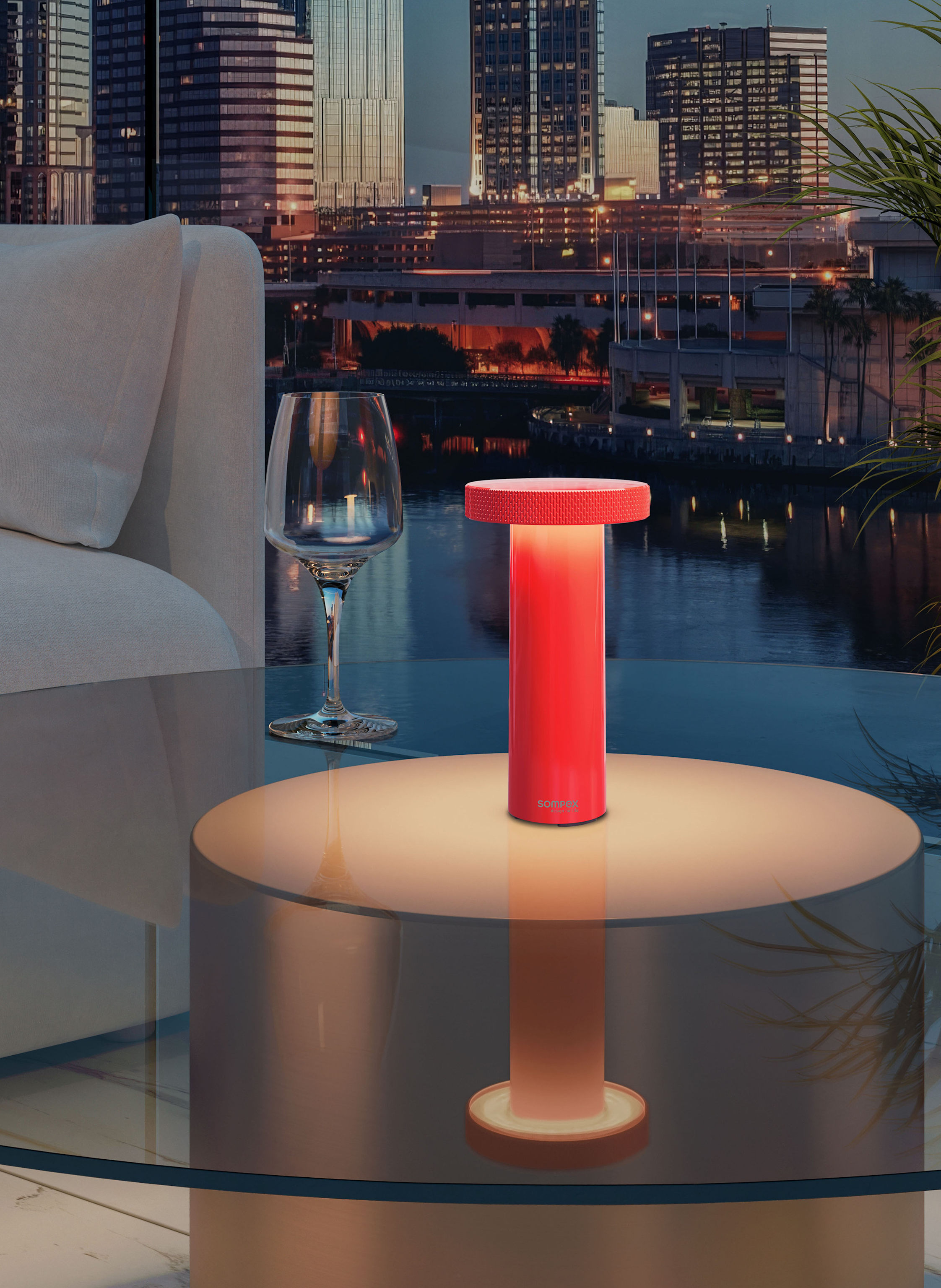 Thumbnail - Sompex Leuchte Volume orange