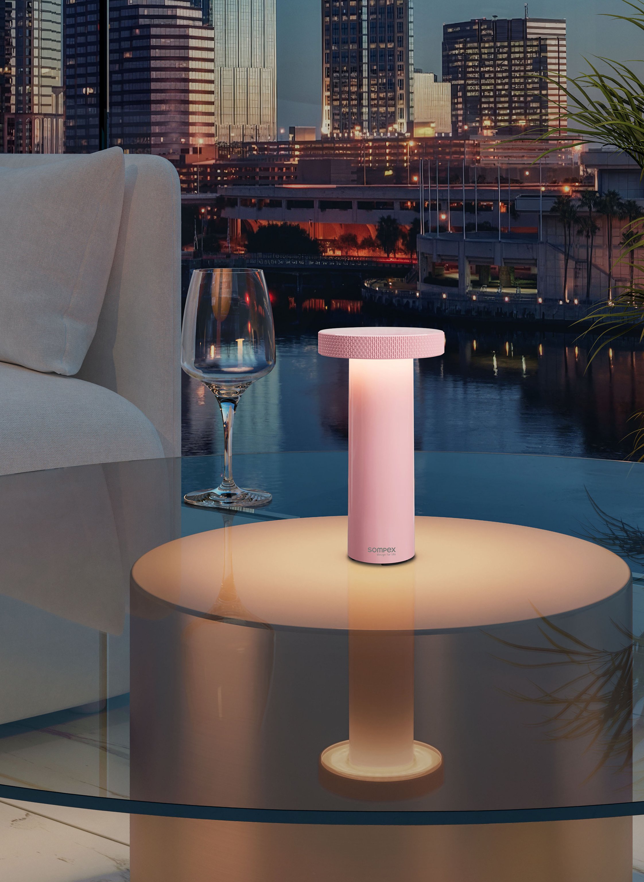 Thumbnail - Sompex Leuchte Volume pink