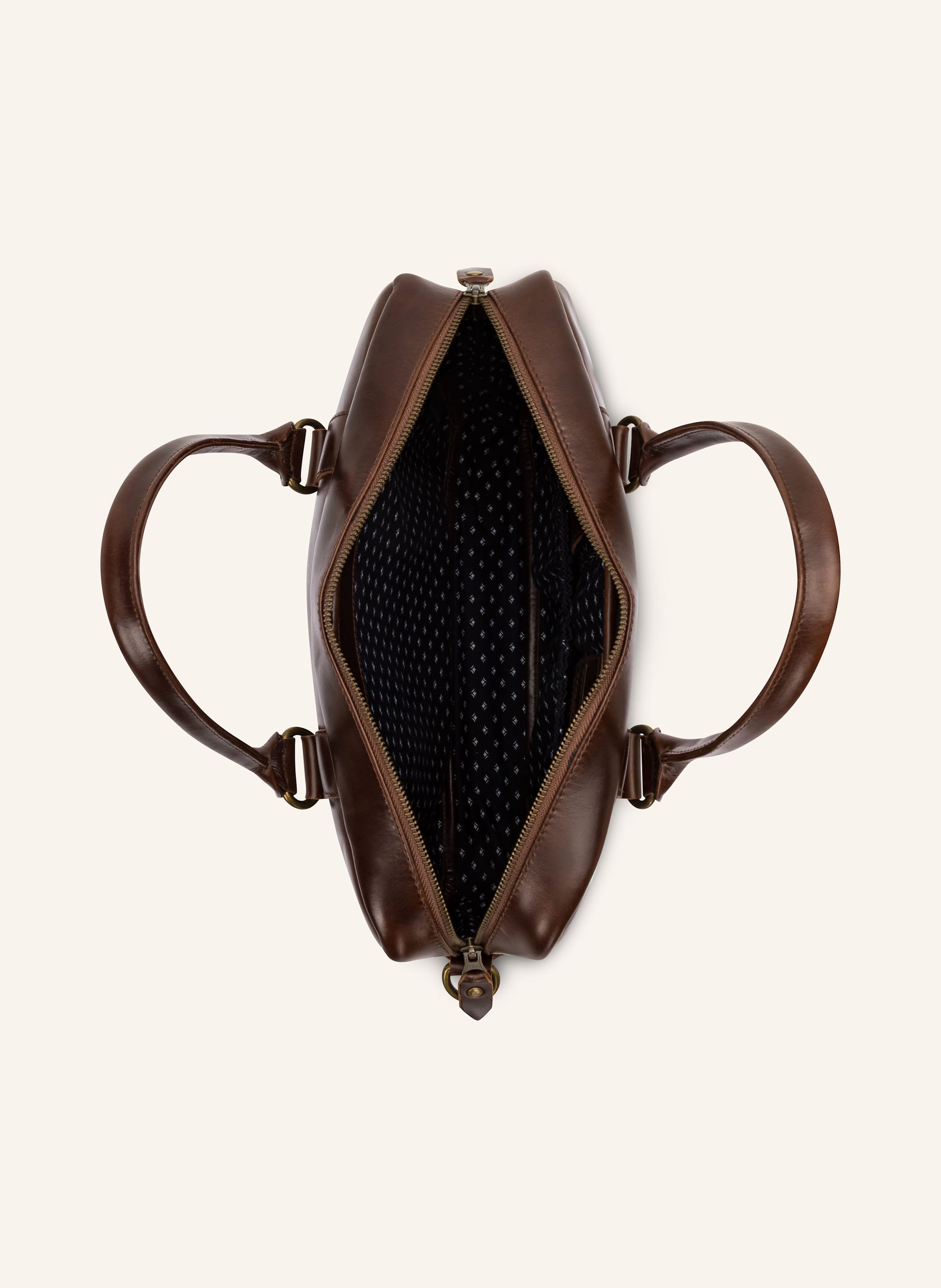 Thumbnail - Buckle & Seam Business-Tasche Everett braun