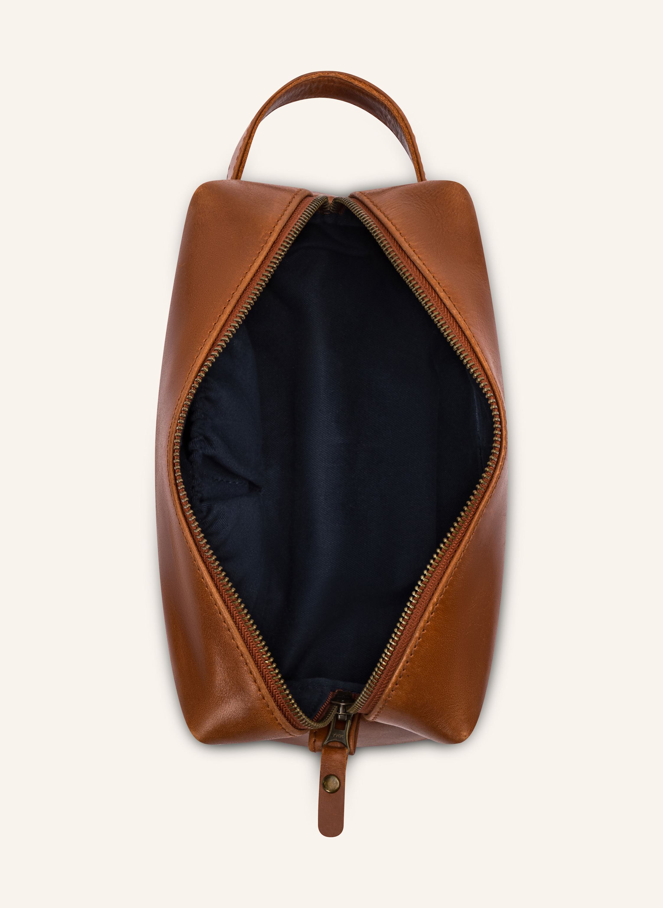 Thumbnail - Buckle & Seam Kulturtasche Everest braun