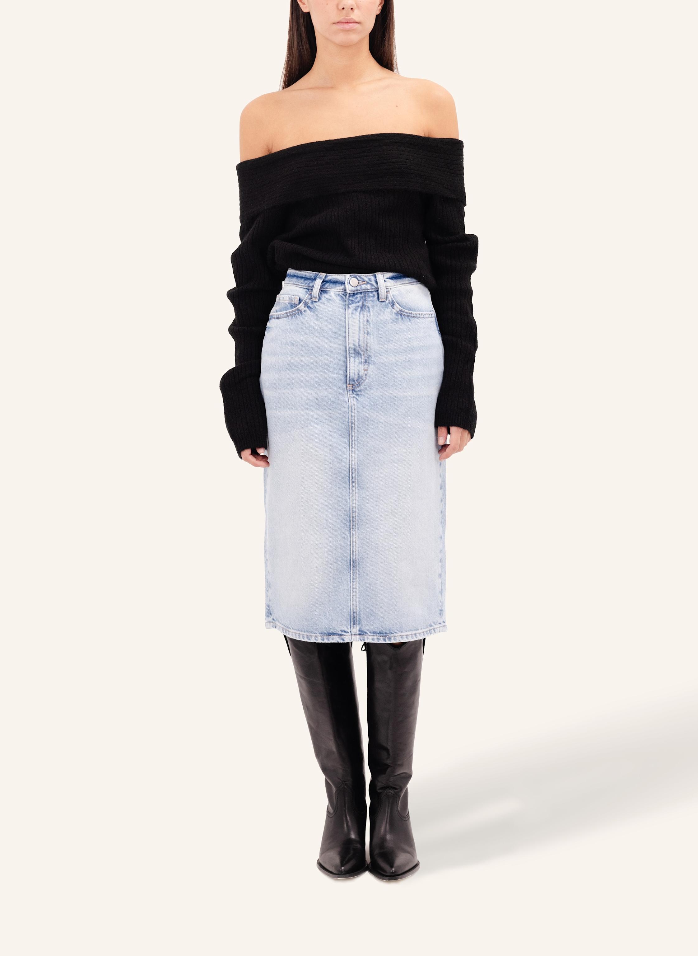 Thumbnail - Icon Denim Skirt Ruby blau