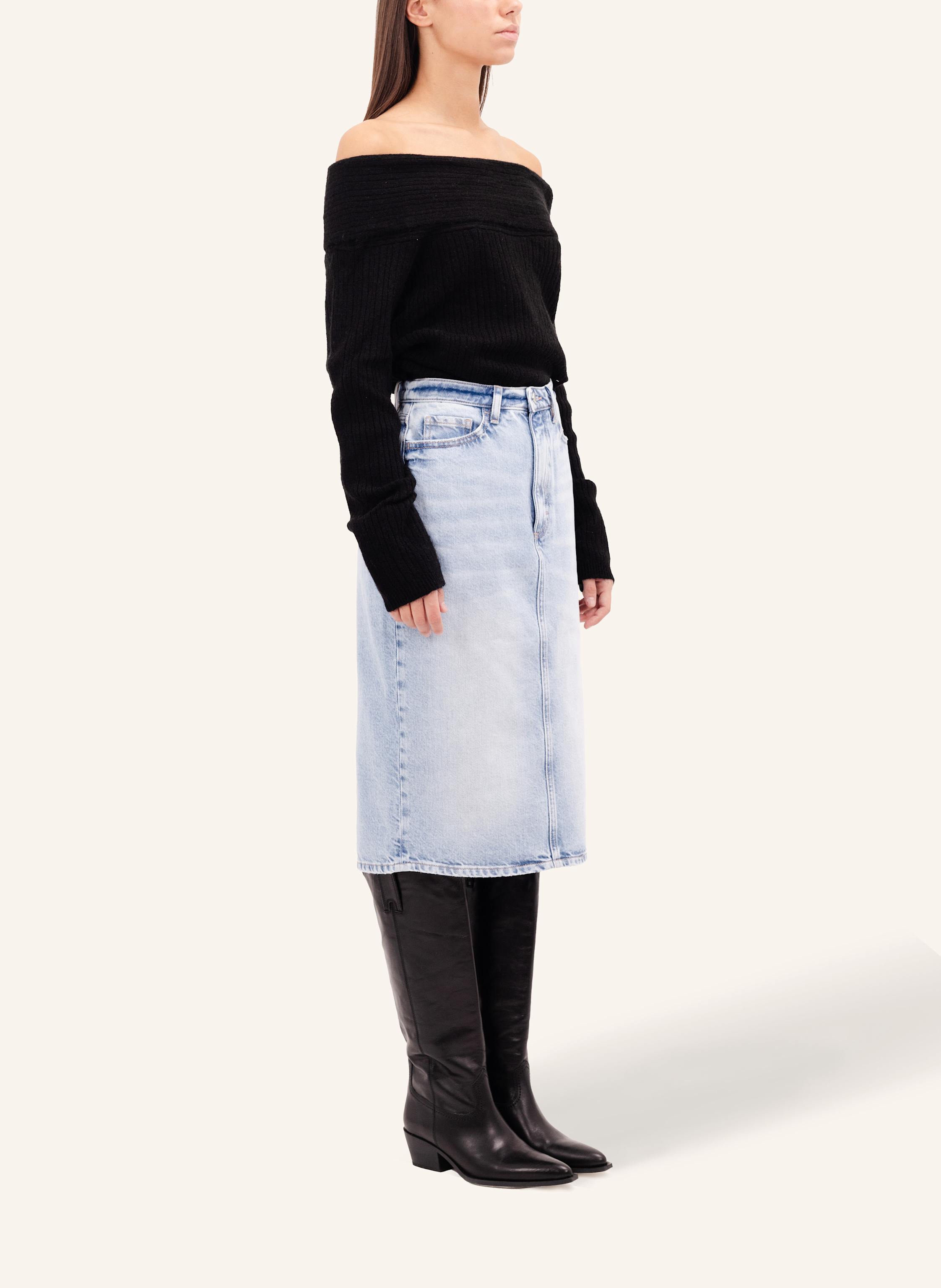 Thumbnail - Icon Denim Skirt Ruby blau