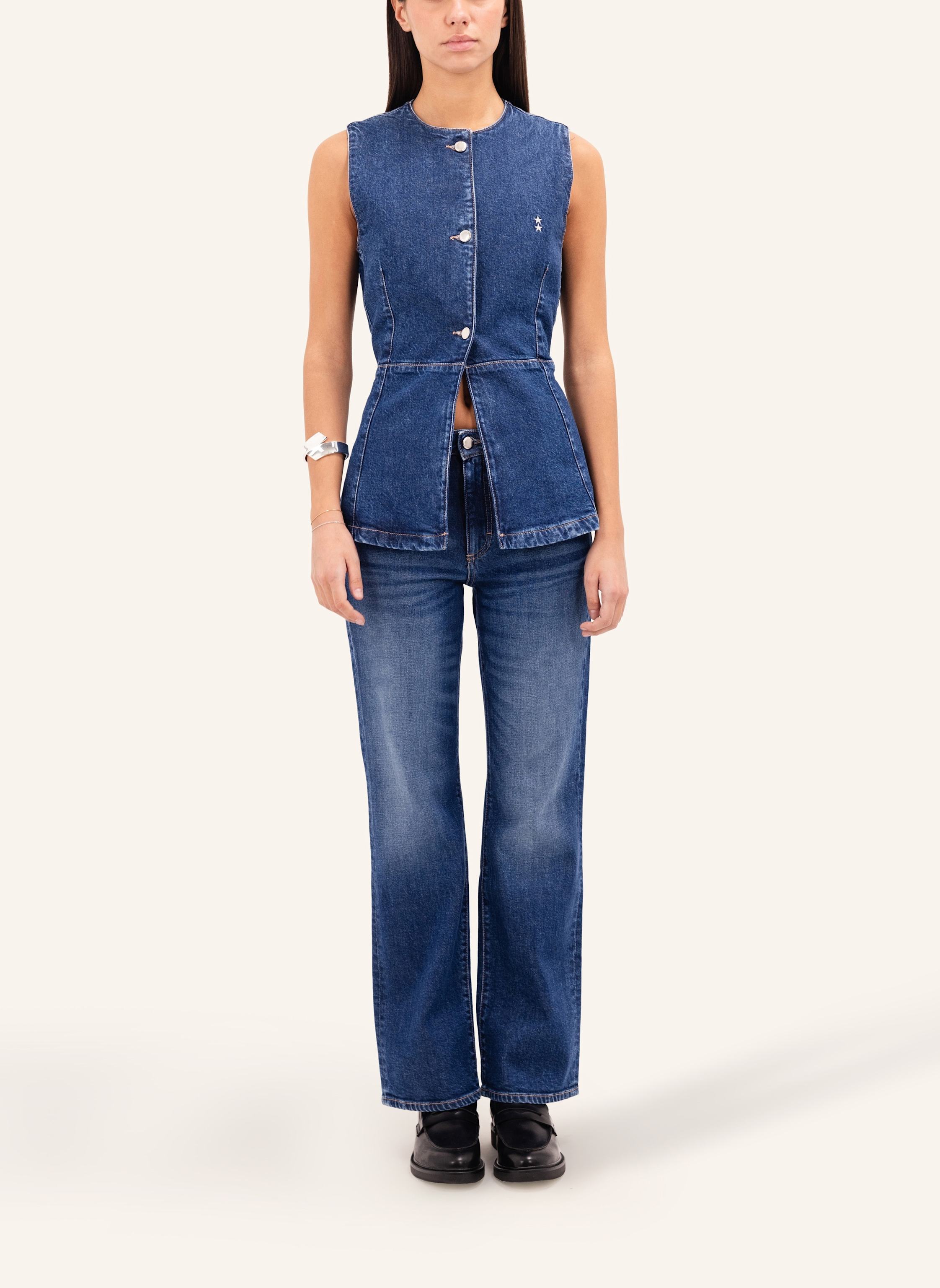 Thumbnail - Icon Denim Vest Lola blau