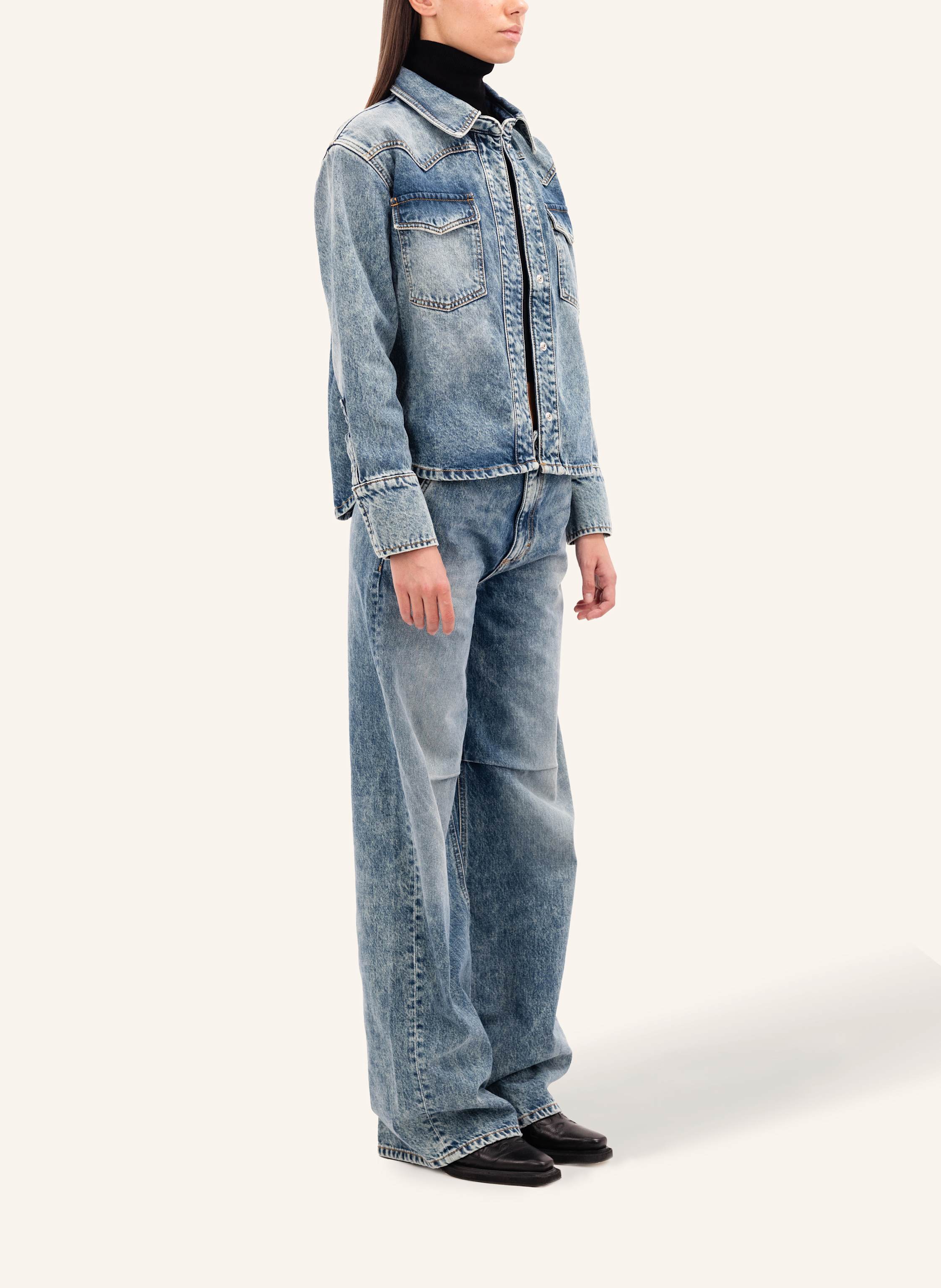 Thumbnail - Icon Denim Shirt Norah blau