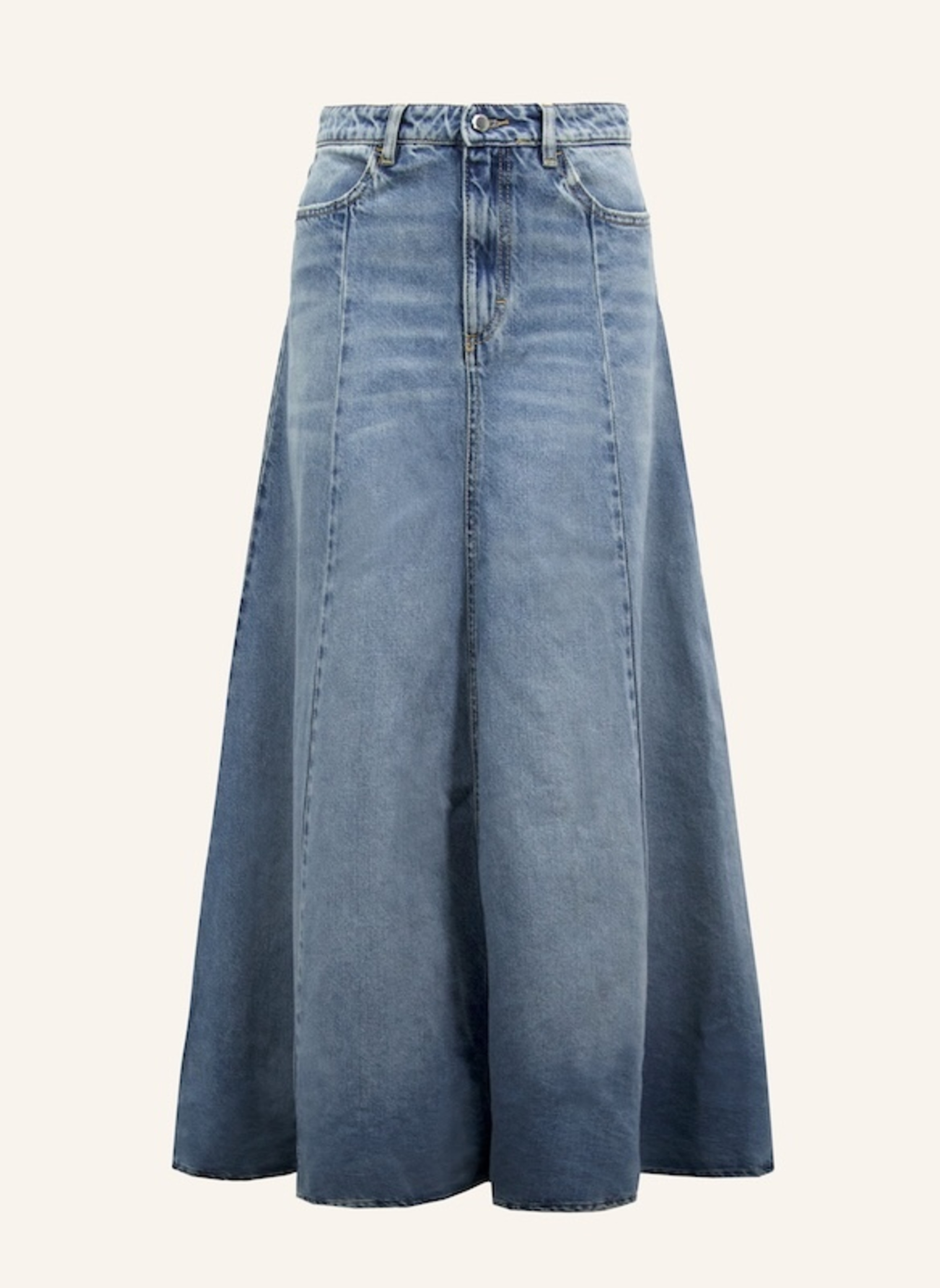Icon Denim Skirt Cora blau