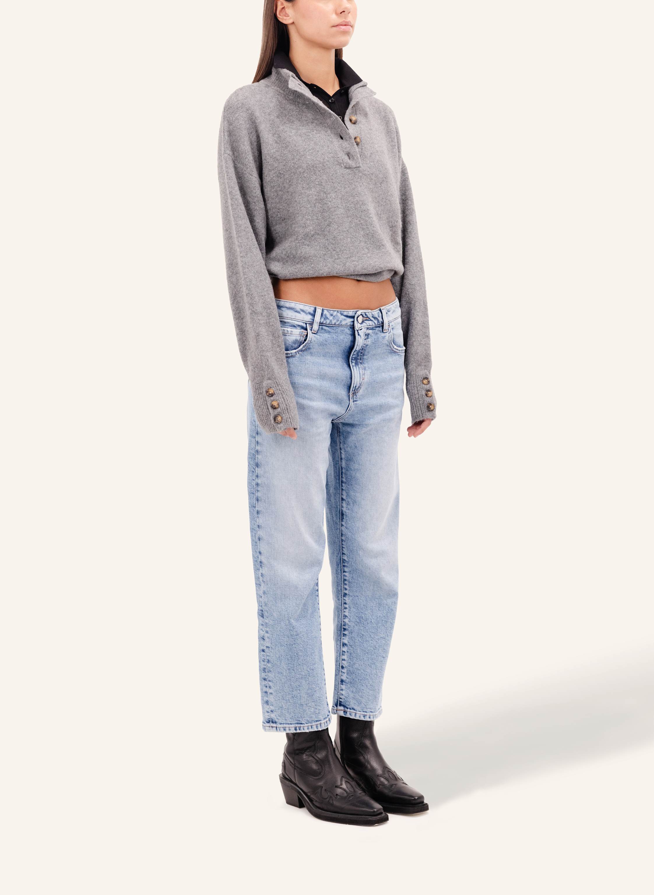 Thumbnail - Icon Denim Jeans Mimi blau