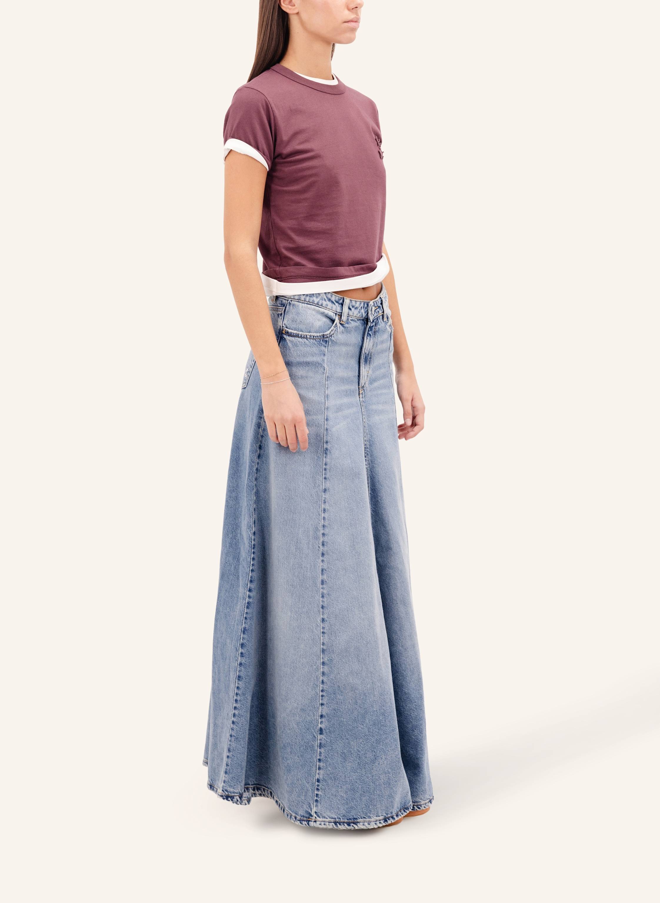 Thumbnail - Icon Denim Skirt Cora blau