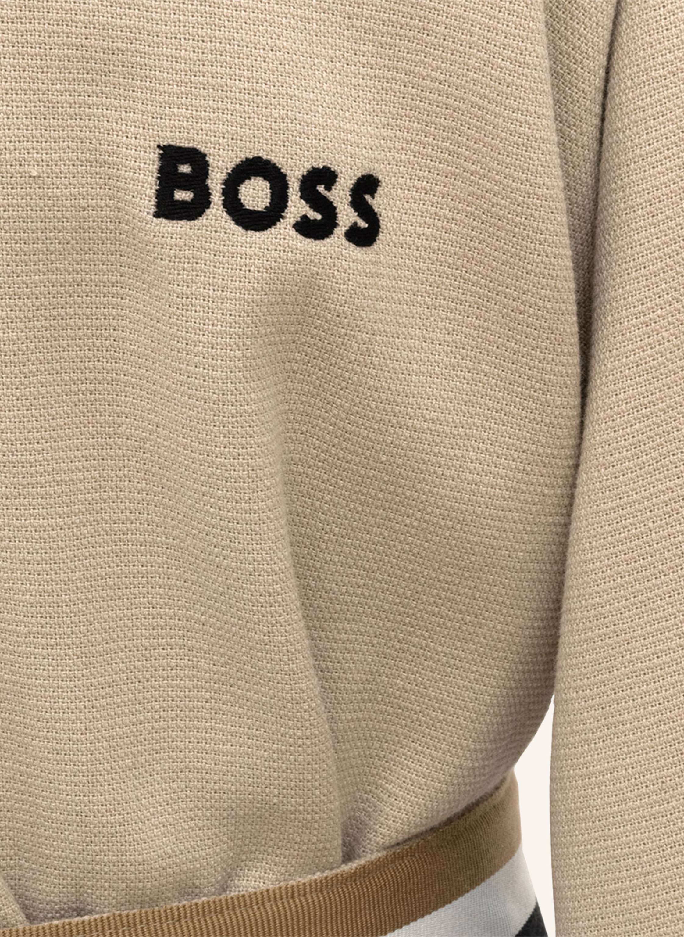 Thumbnail - Boss Bademantel Blinea beige