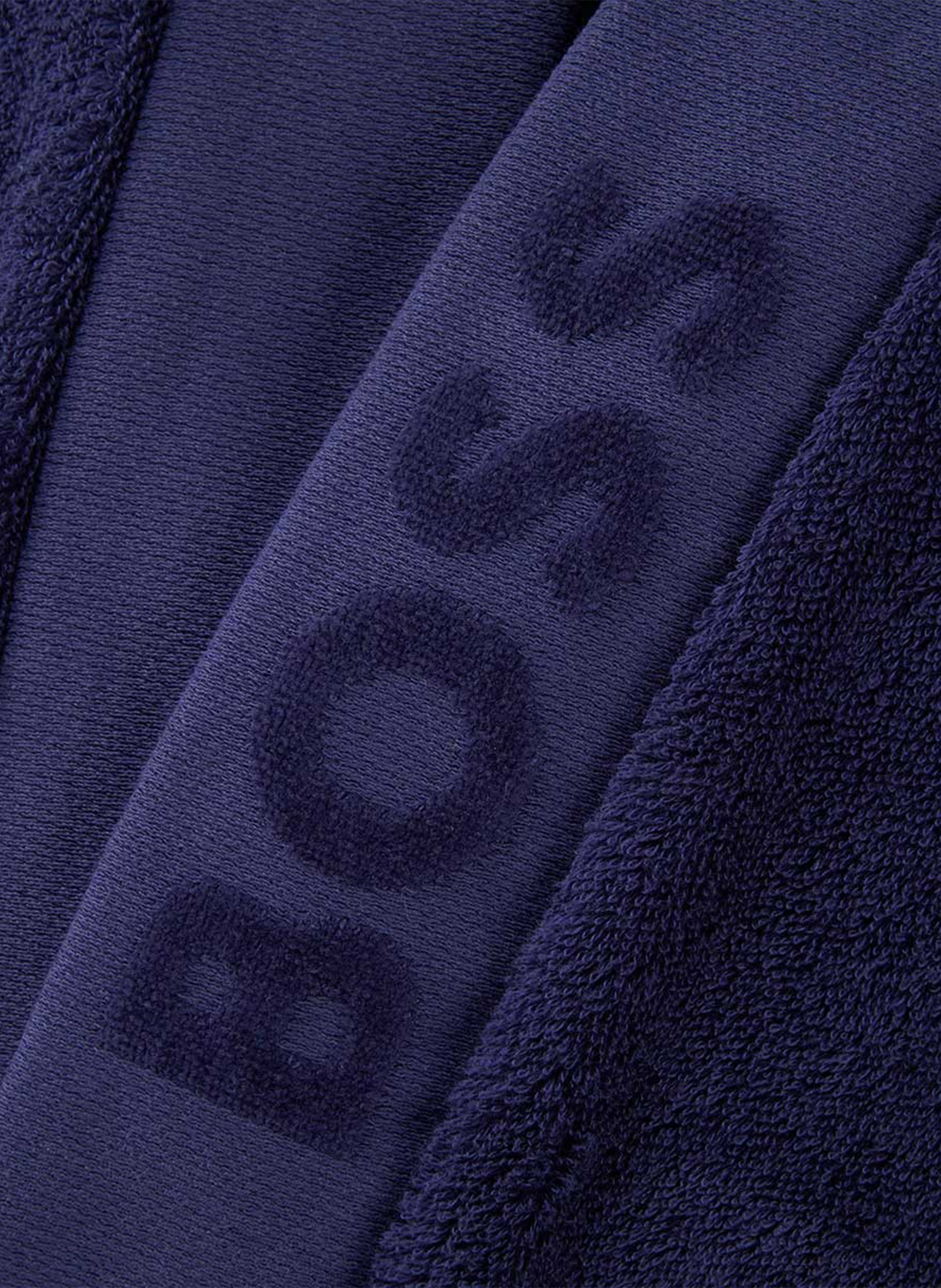 Thumbnail - Boss Bademantel Plain blau