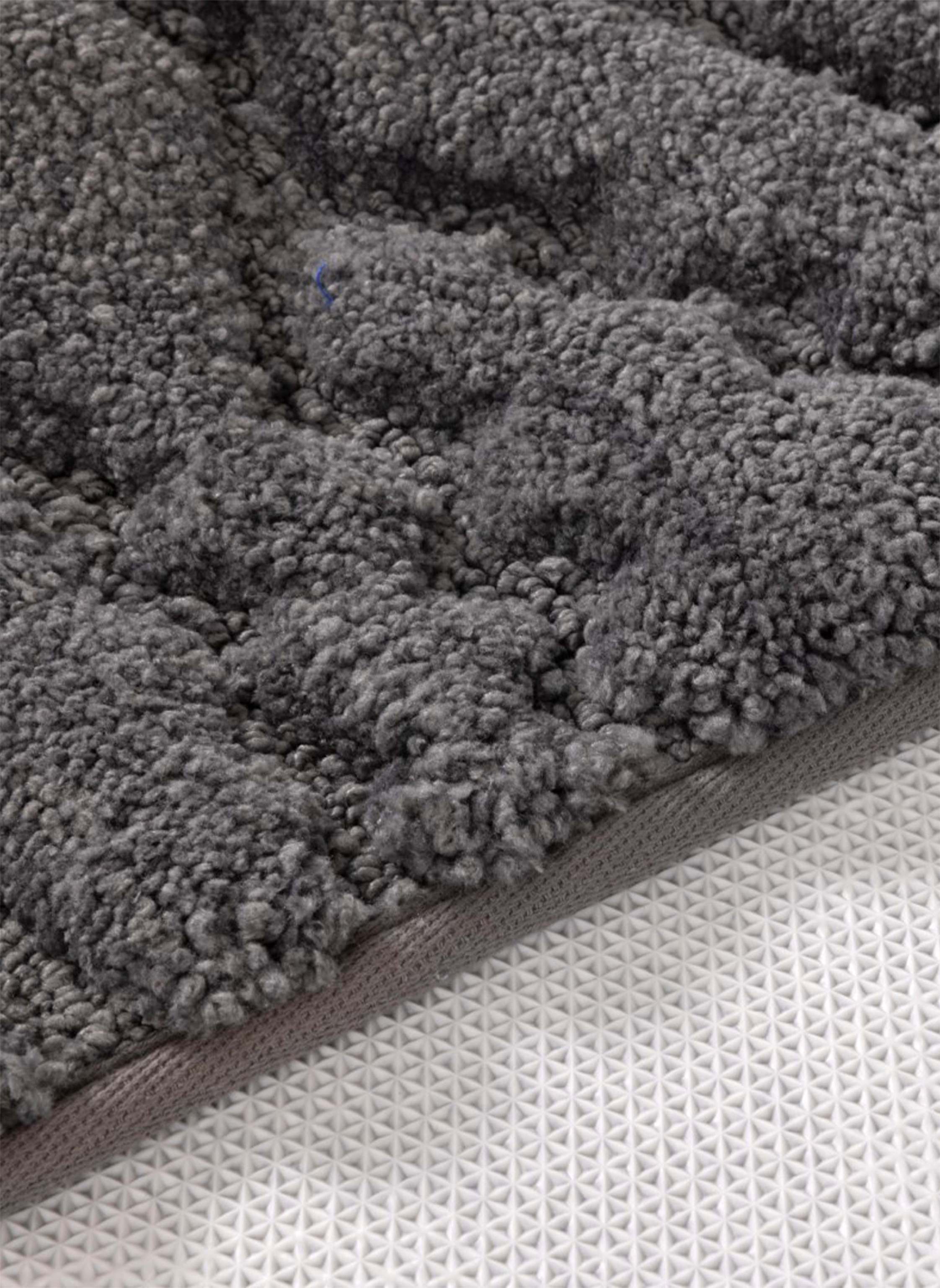 Thumbnail - Lacoste Badematte Lheritag grau