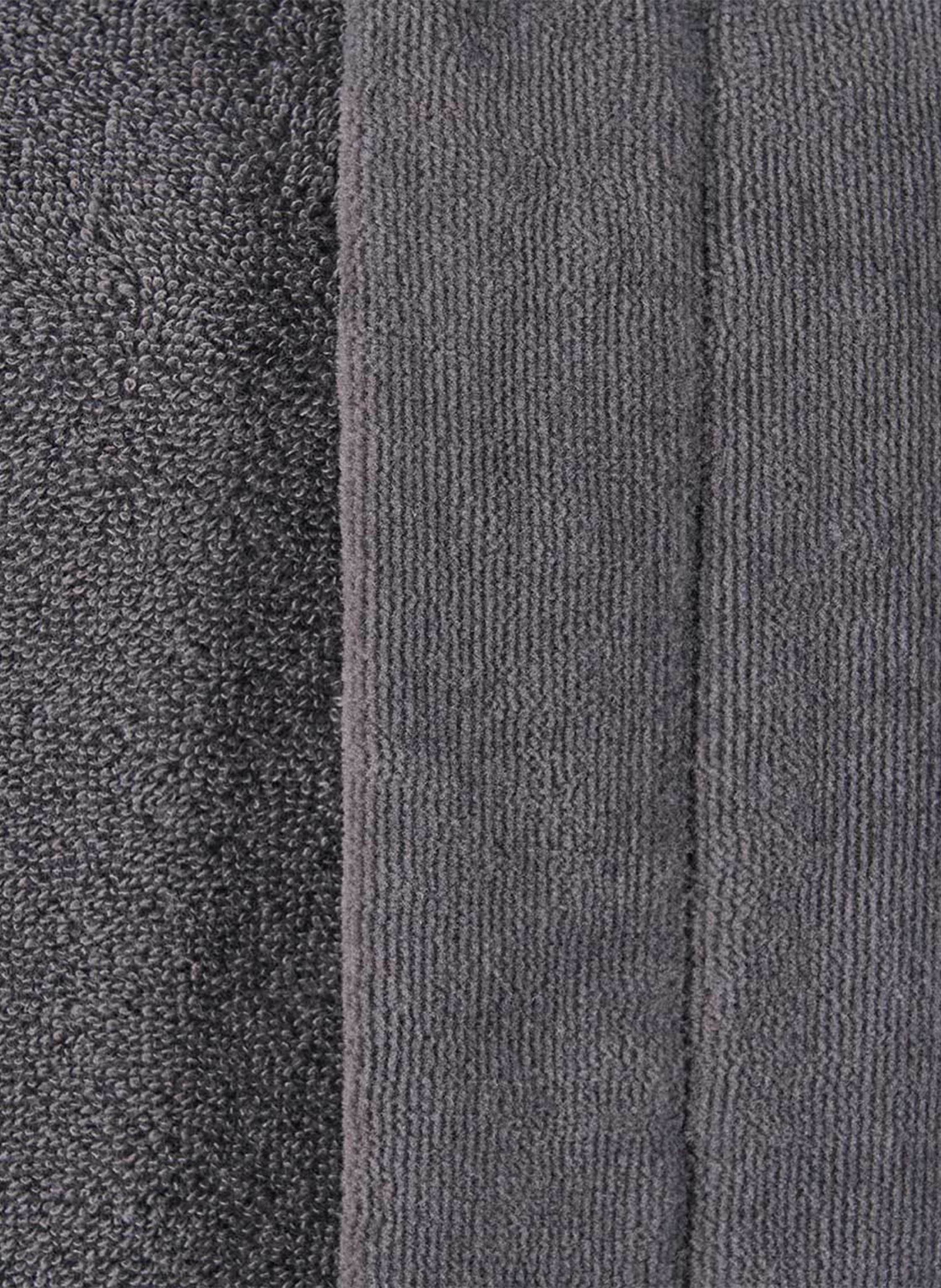 Thumbnail - Boss Bademantel Plain grau