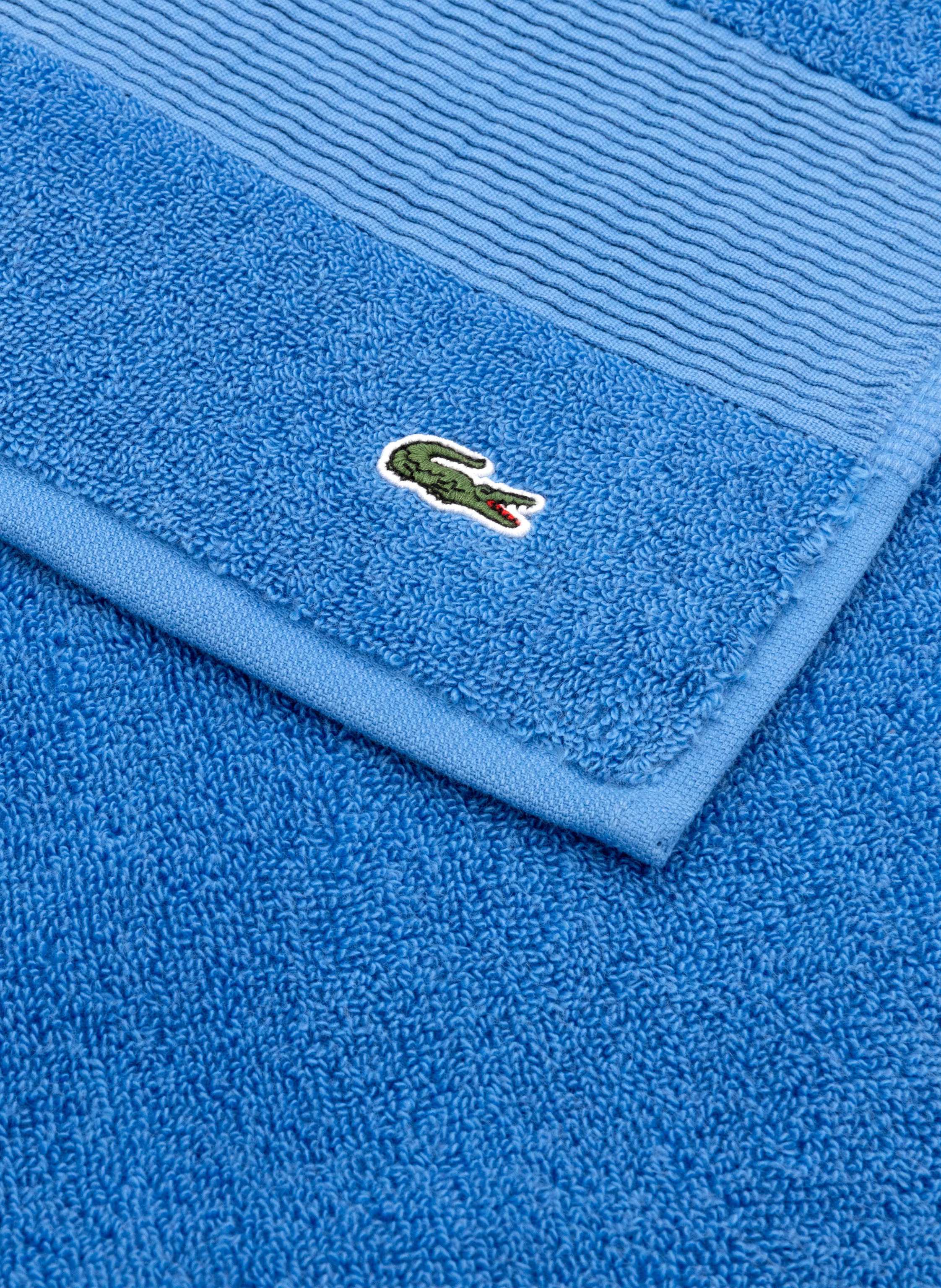 Thumbnail - Lacoste Gästetuch 2er Set Llecroco orange