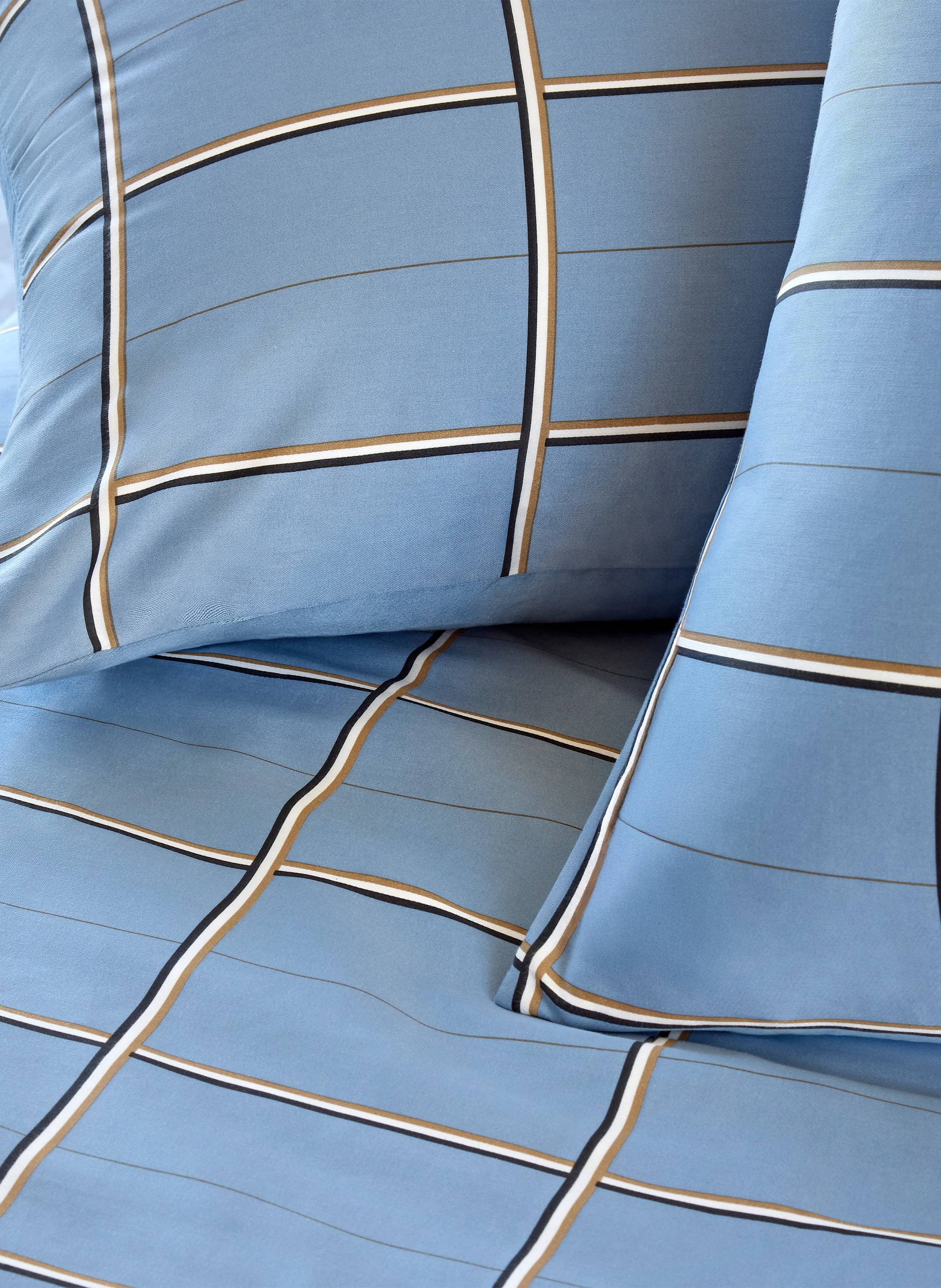 Thumbnail - Boss Bettwäsche Set Bosscheck blau