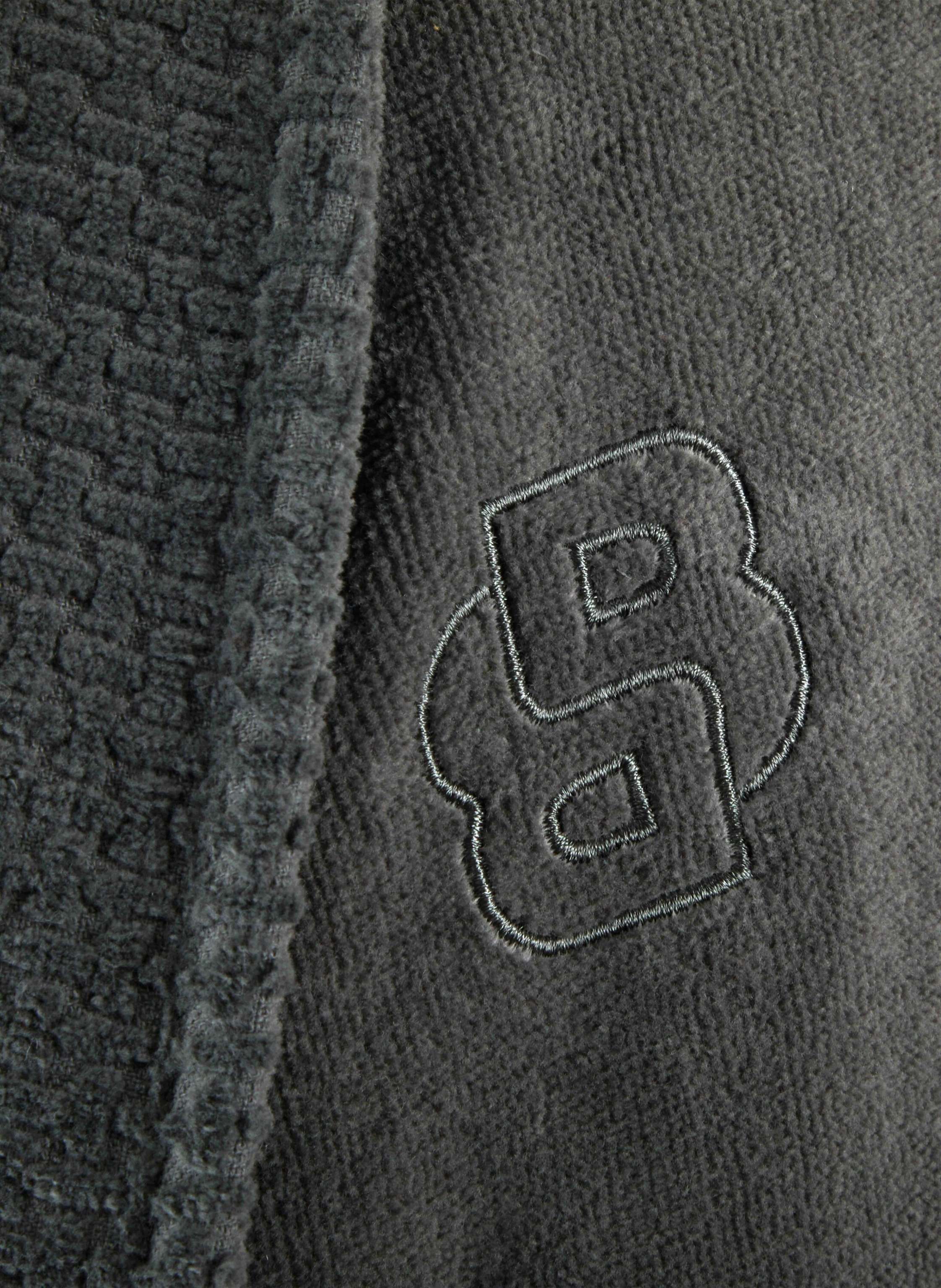 Thumbnail - Boss Bademantel Doubleb grau