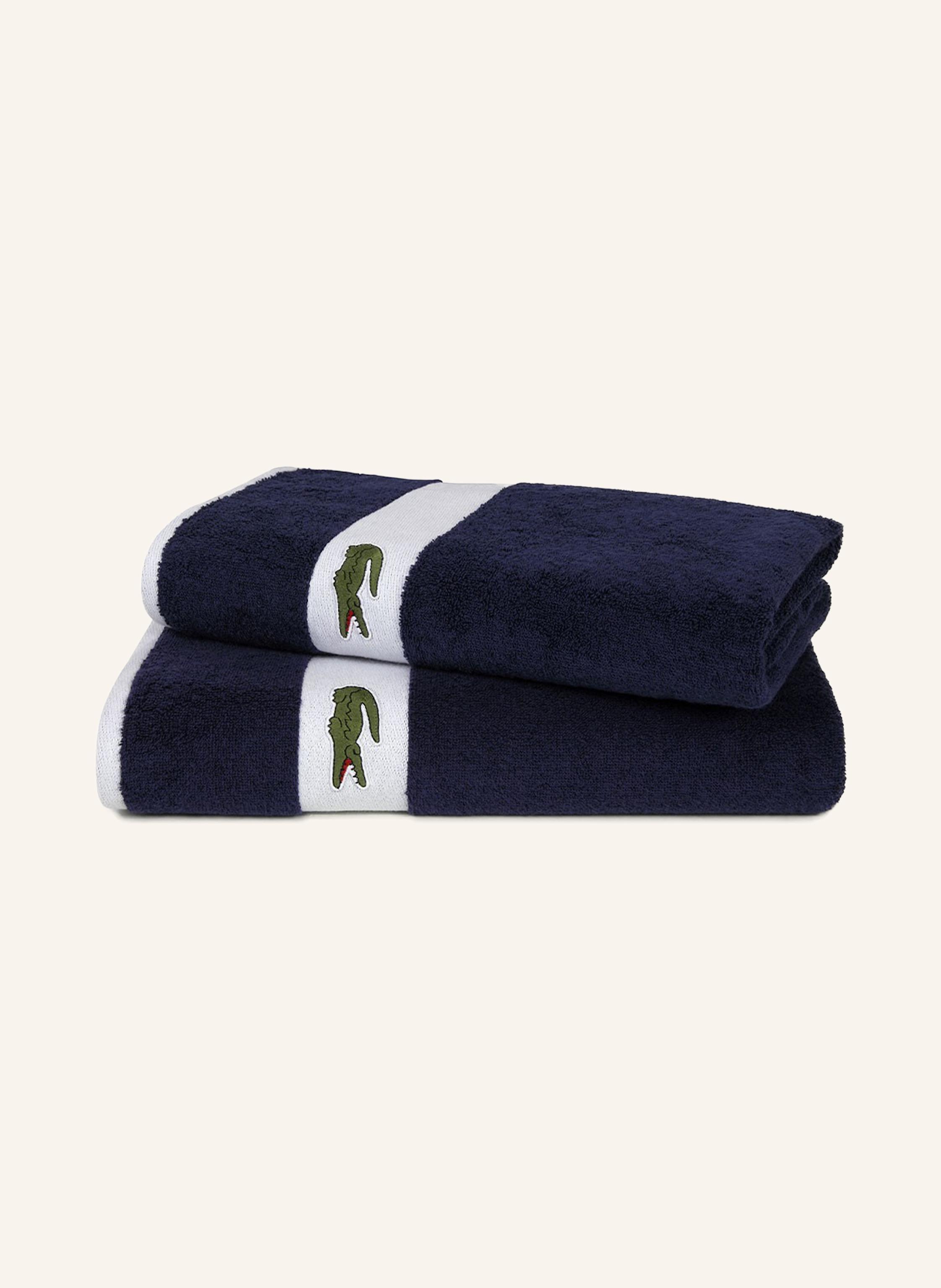 Thumbnail - Lacoste Duschtuch Lcasual blau