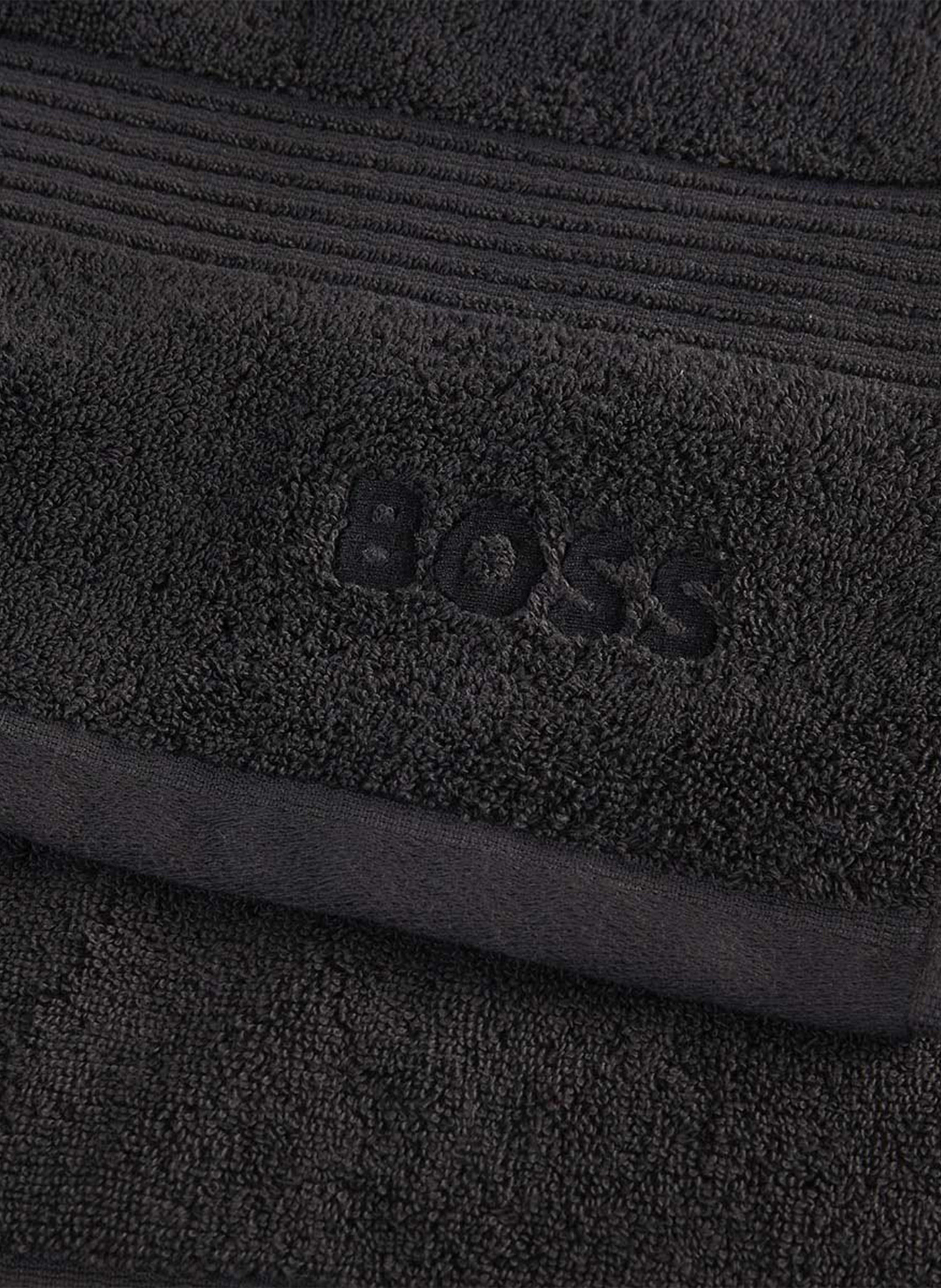 Thumbnail - Boss Handtuch 2er Set Loft schwarz
