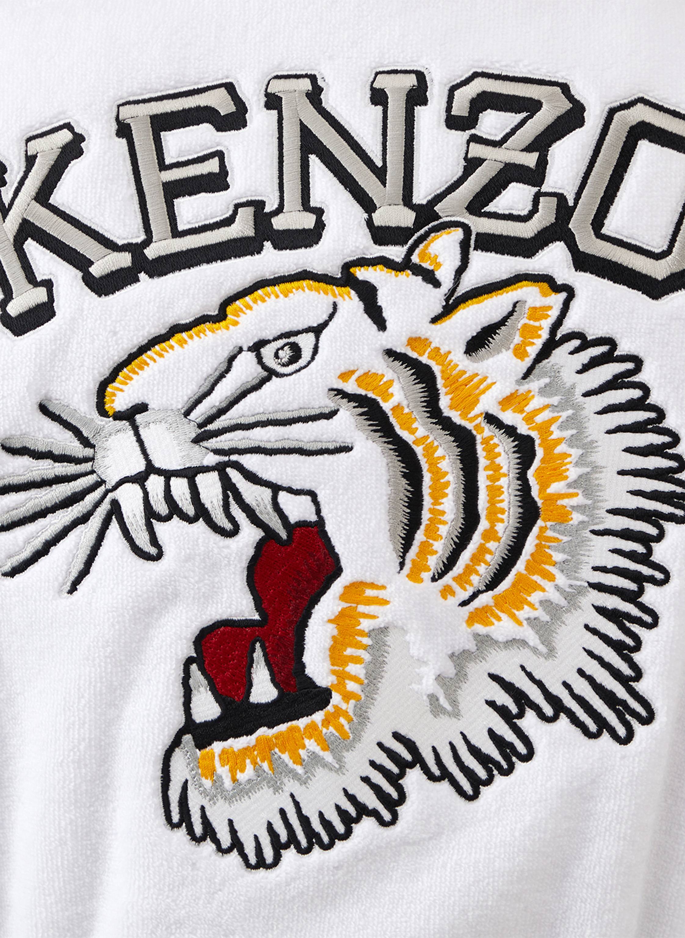 Thumbnail - Kenzo Home Bademantel Kvtiger weiss