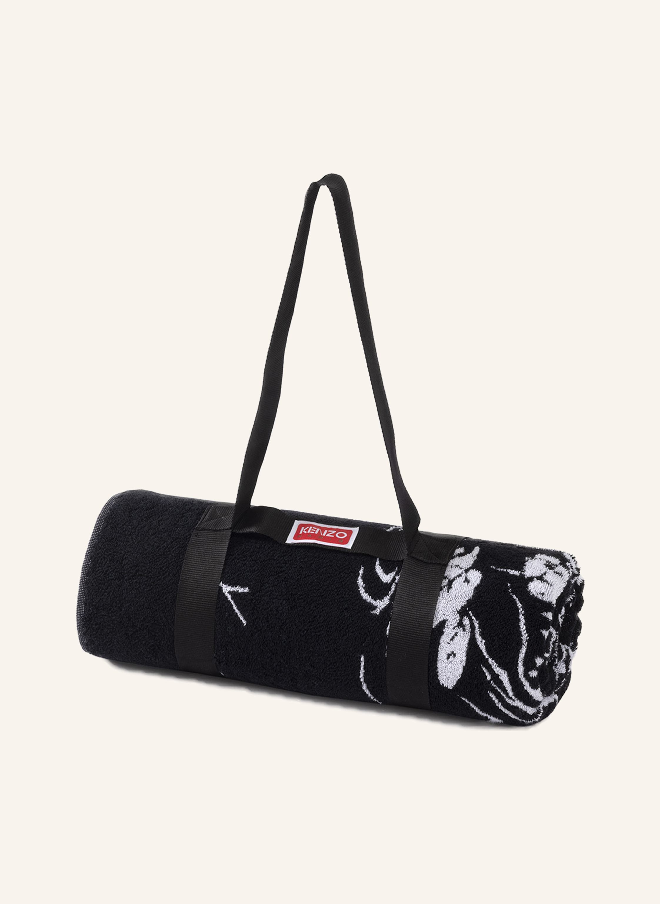 Thumbnail - Kenzo Home Strandtuch Kestampe schwarz