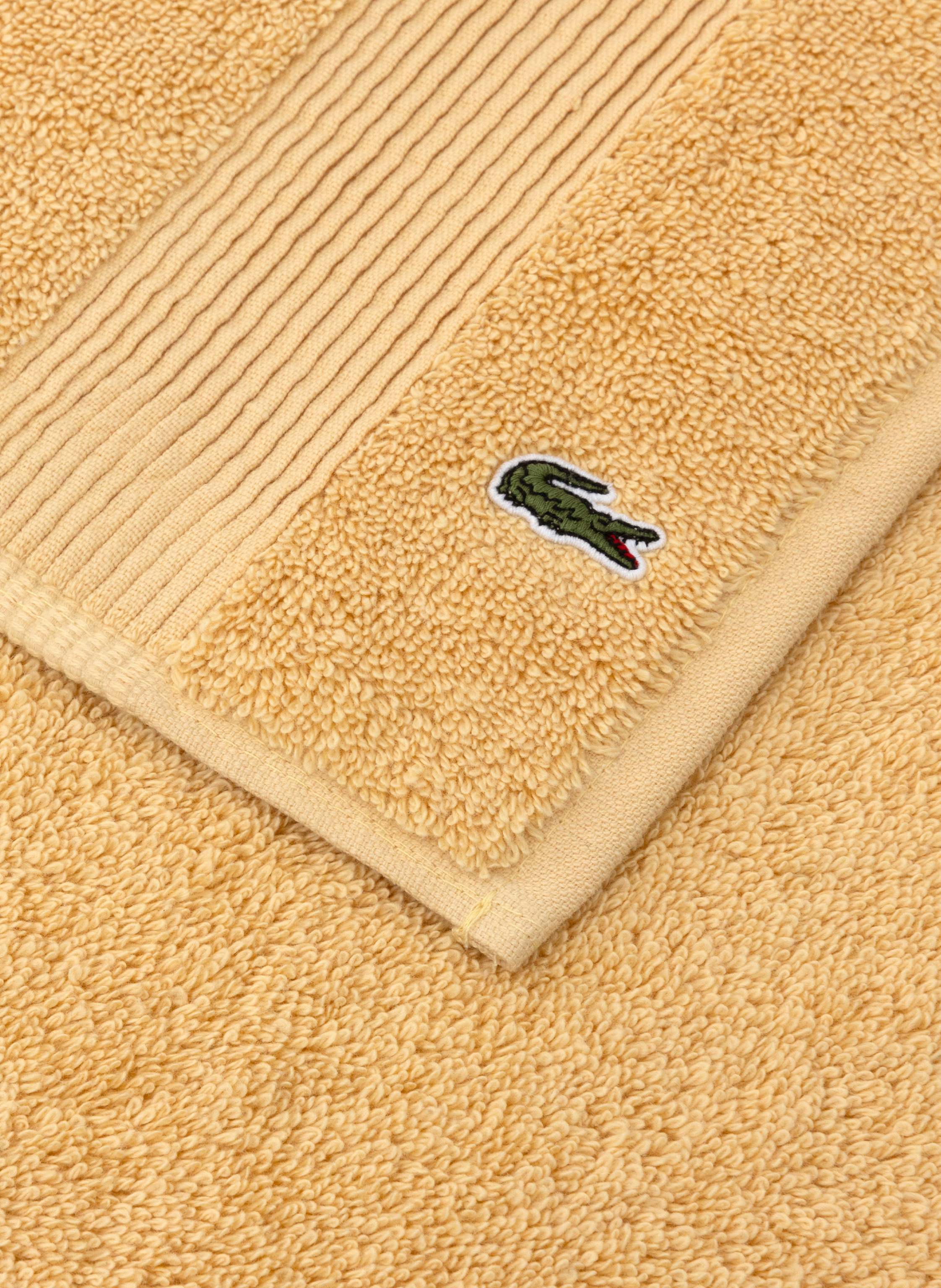 Thumbnail - Lacoste Gästetuch 2er Set Llecroco beige