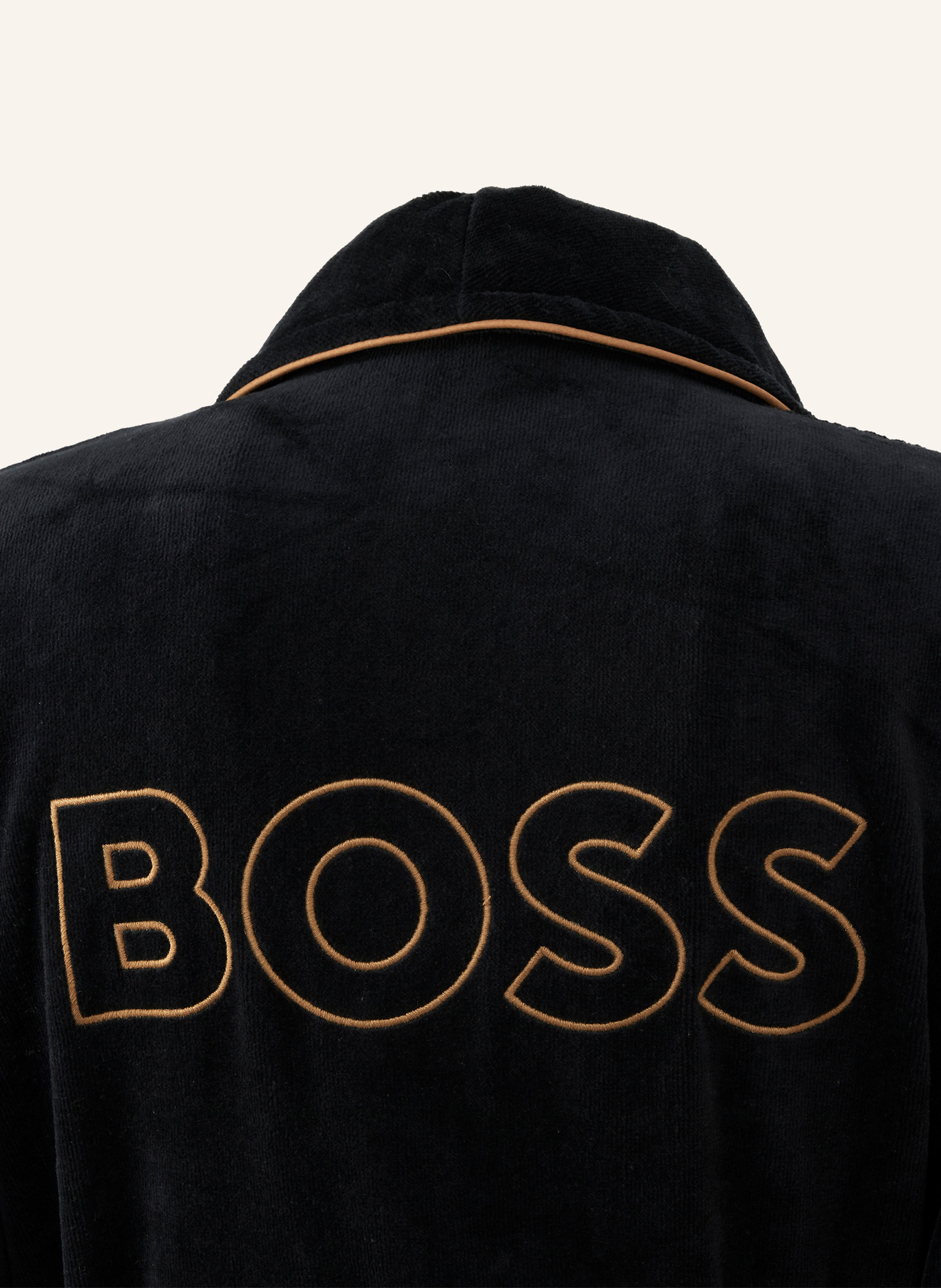 Thumbnail - Boss Bademantel Tiago schwarz