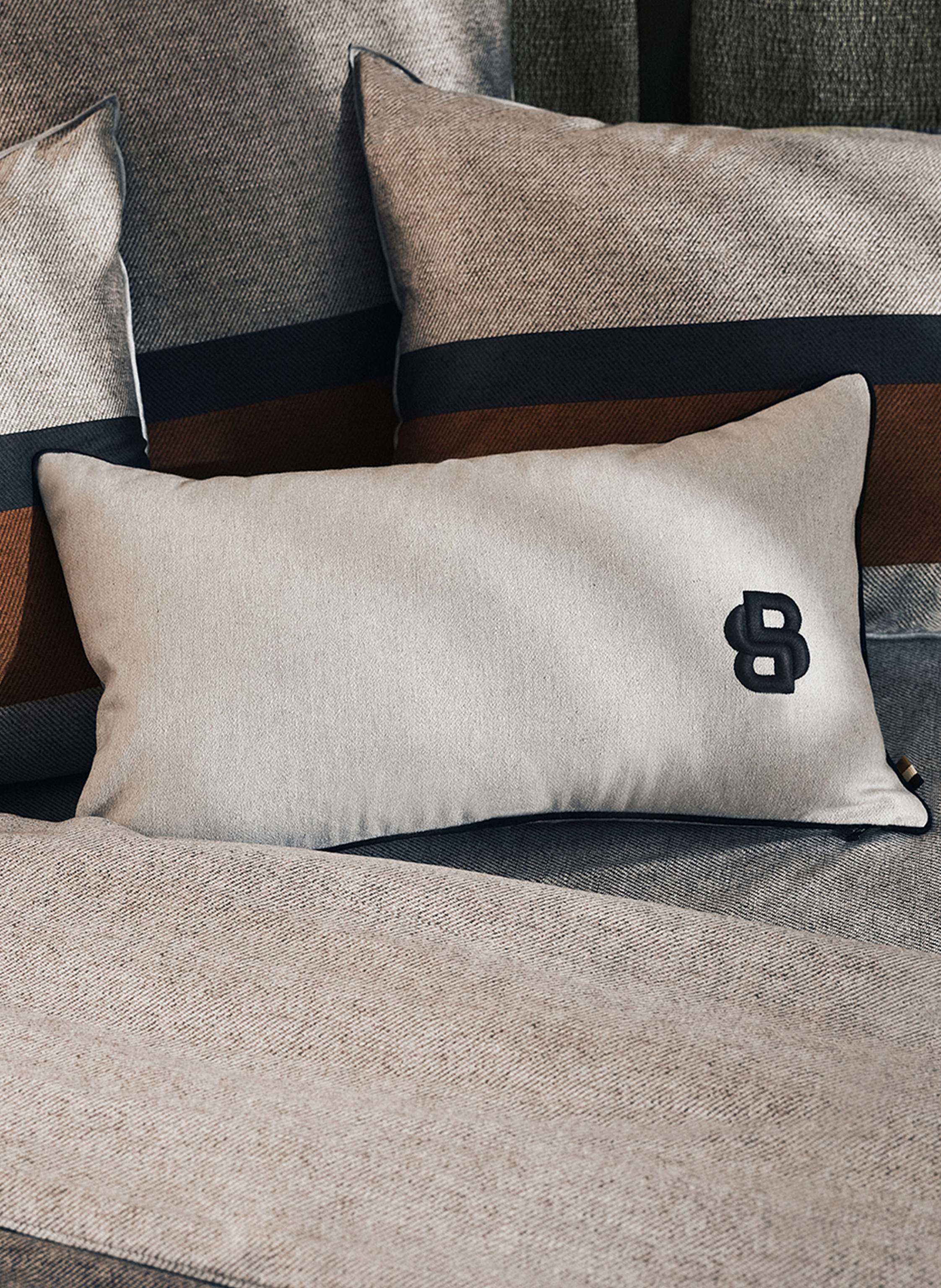 Thumbnail - Boss Dekokissenhülle Doubleb beige