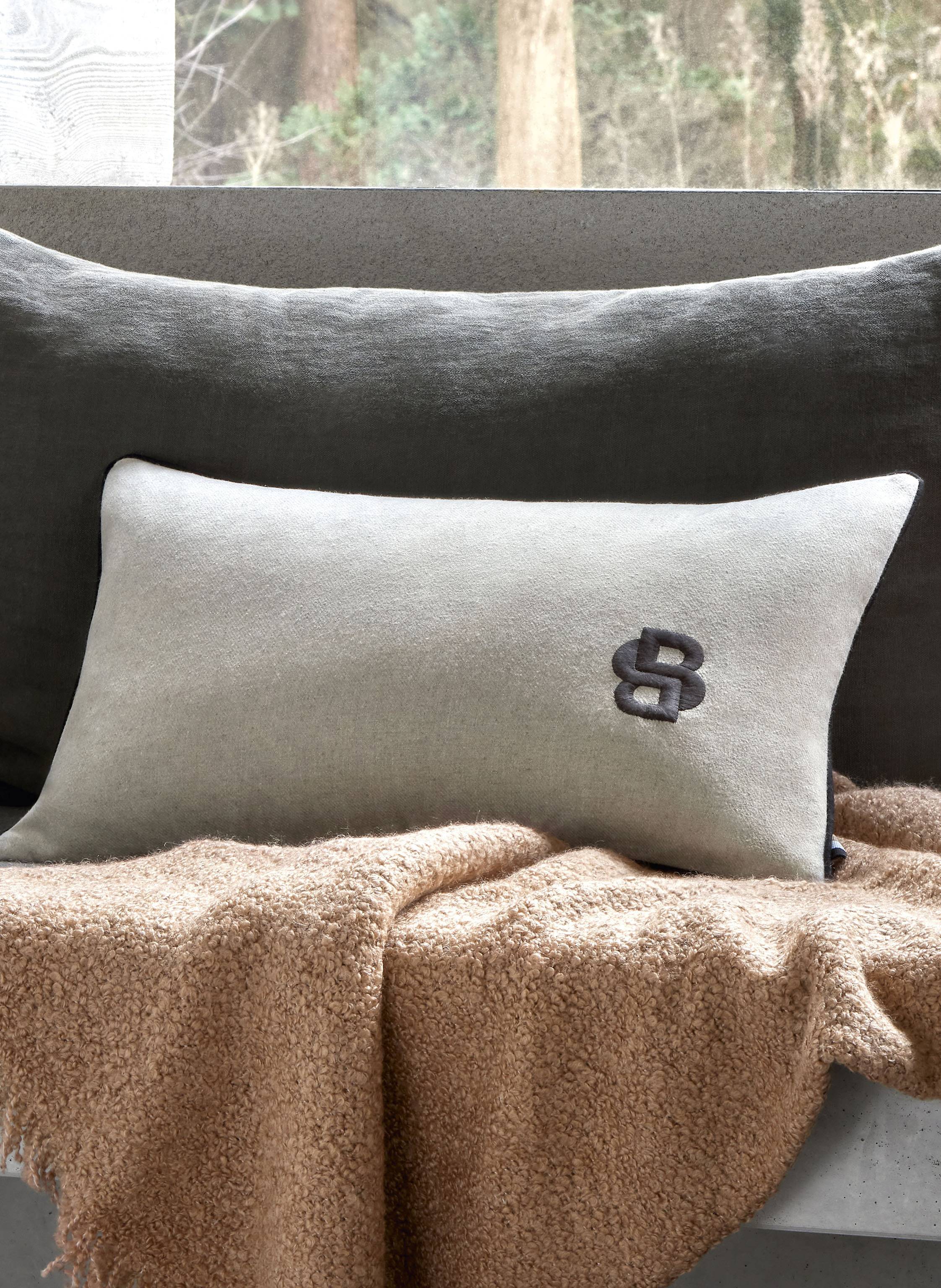 Thumbnail - Boss Dekokissenhülle Doubleb beige