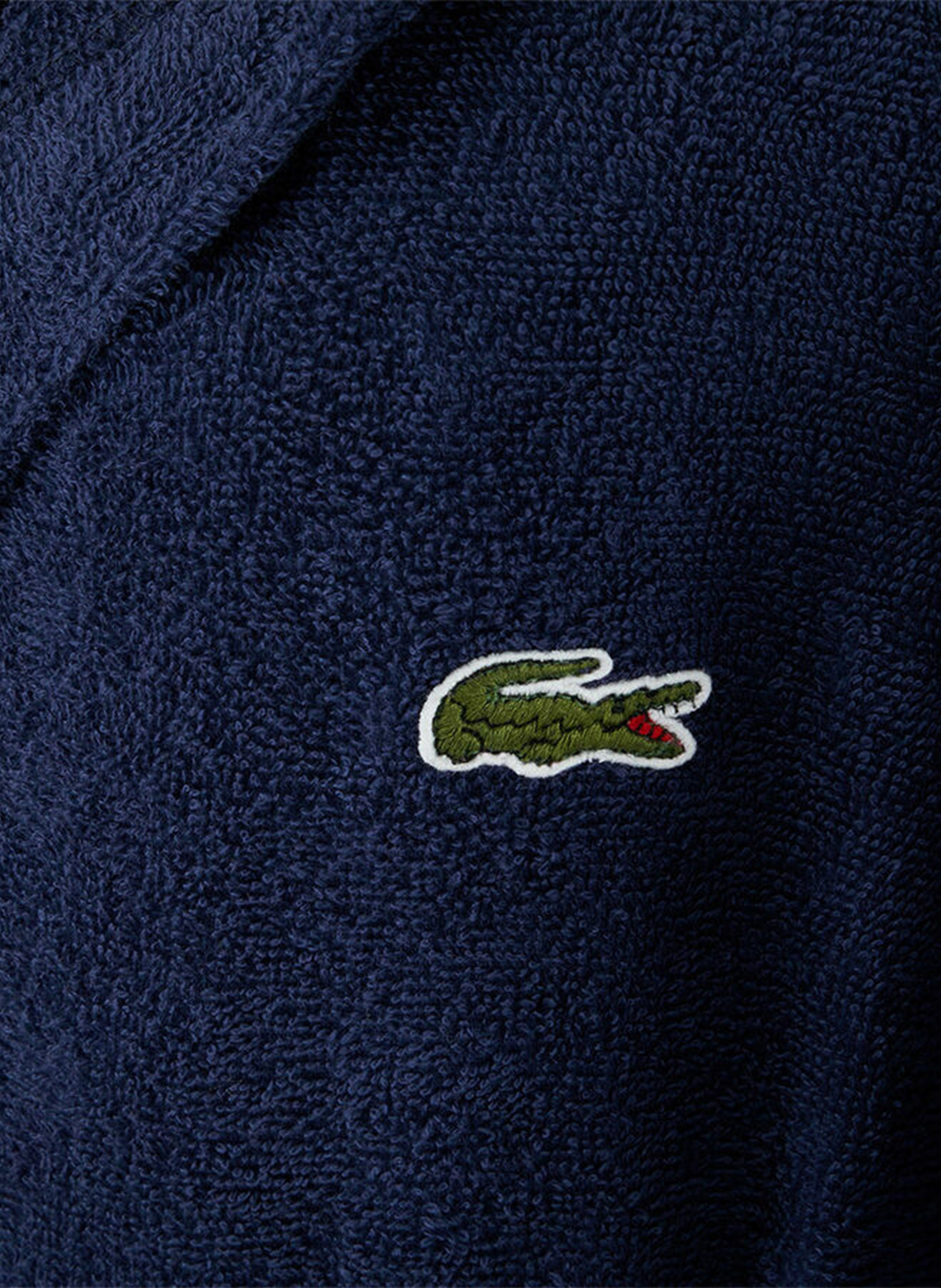 Thumbnail - Lacoste Bademantel Lopen blau