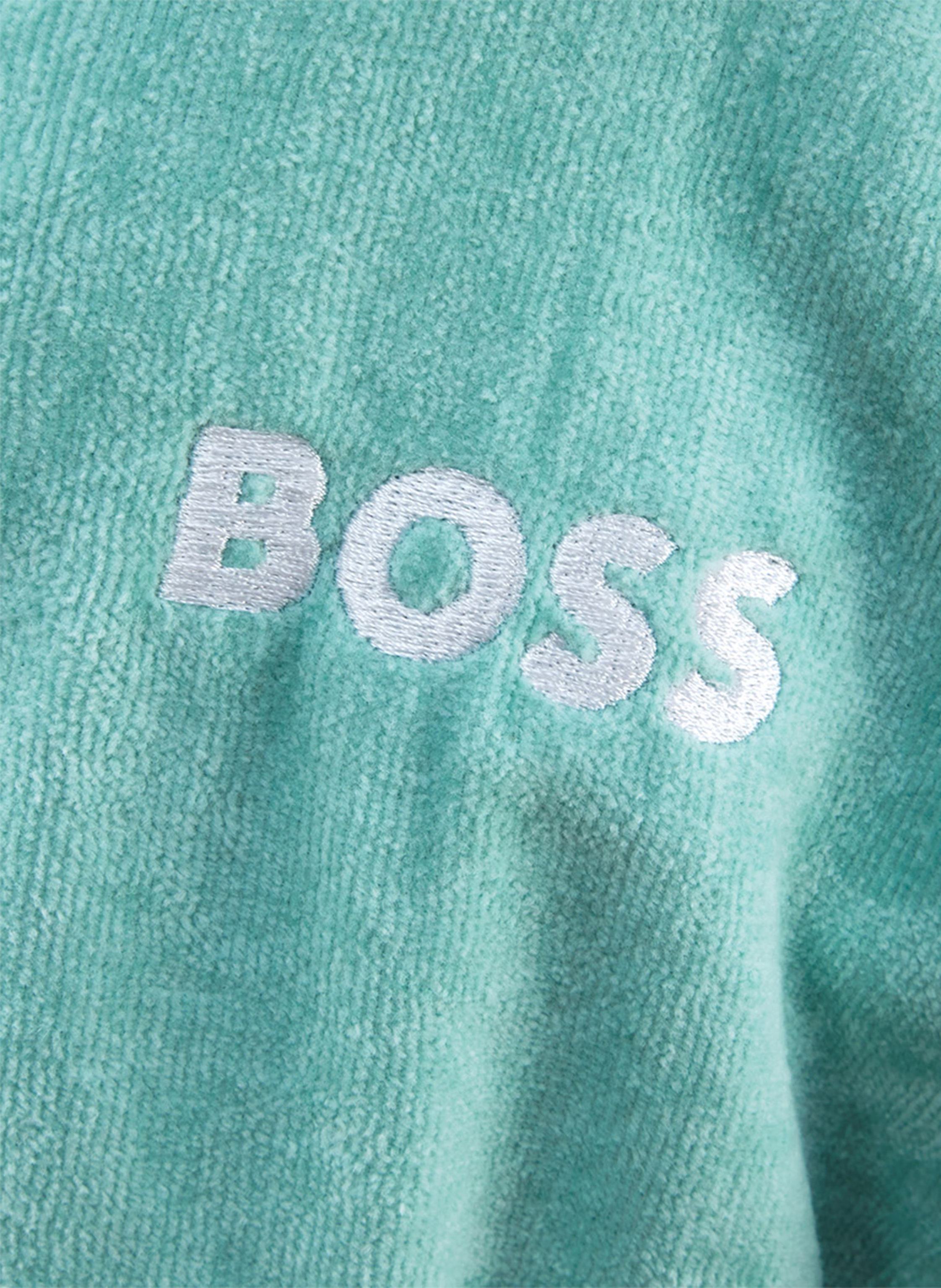 Thumbnail - Boss Bademantel Plain blau