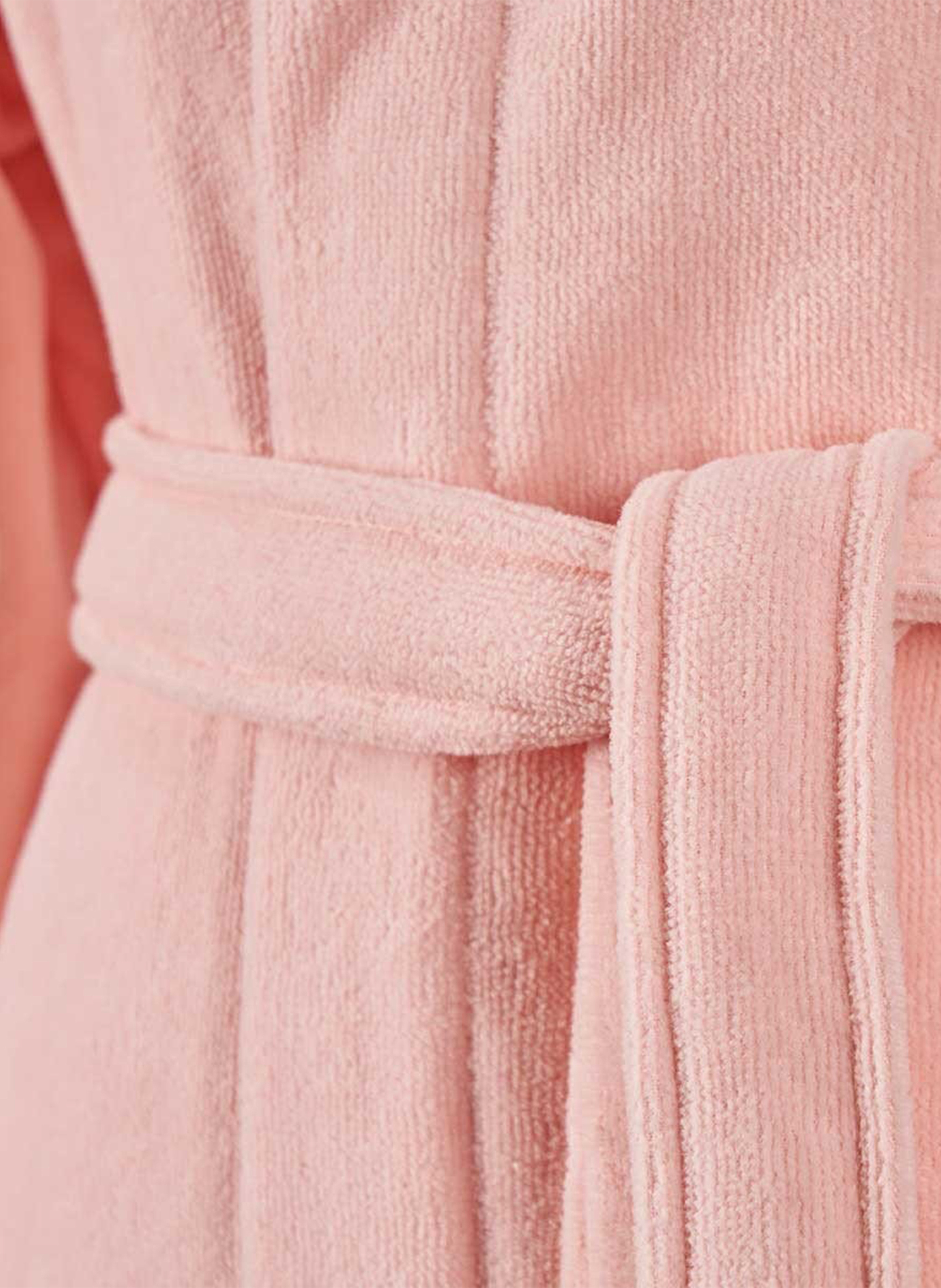 Thumbnail - Boss Bademantel Plain pink