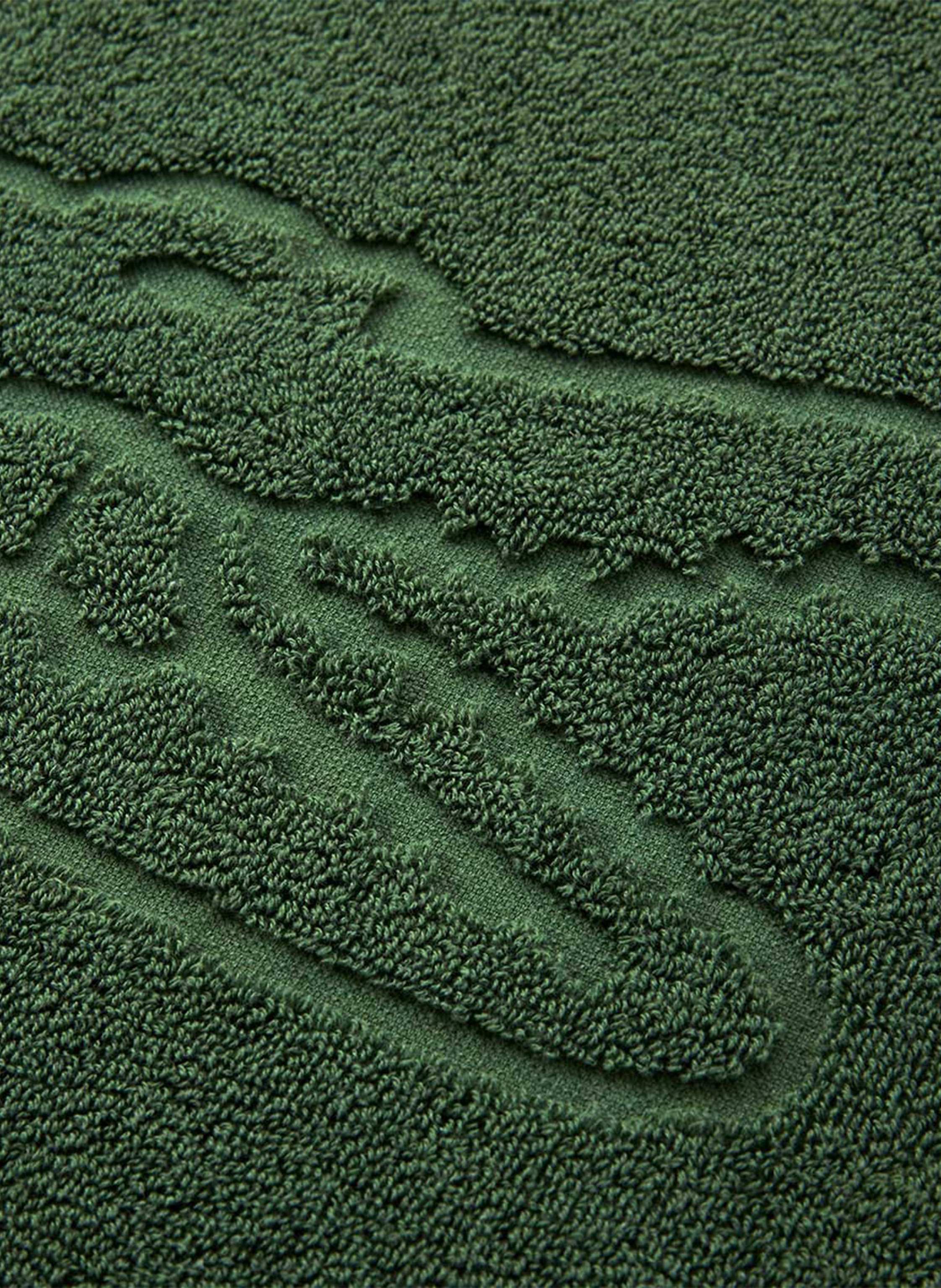 Thumbnail - Lacoste Badematte Llacoste gruen