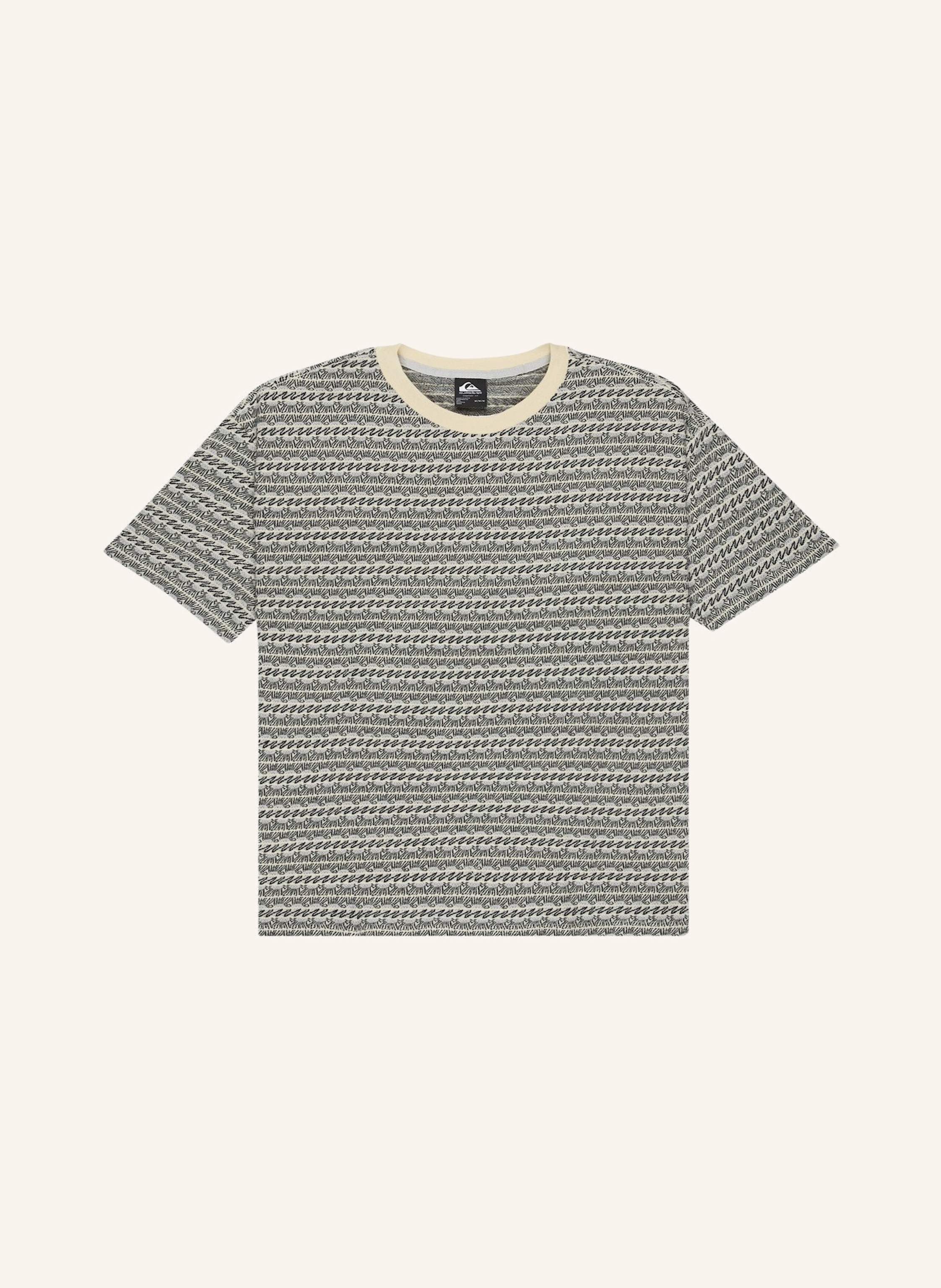 Quiksilver T-Shirt Okano Jacquard blau