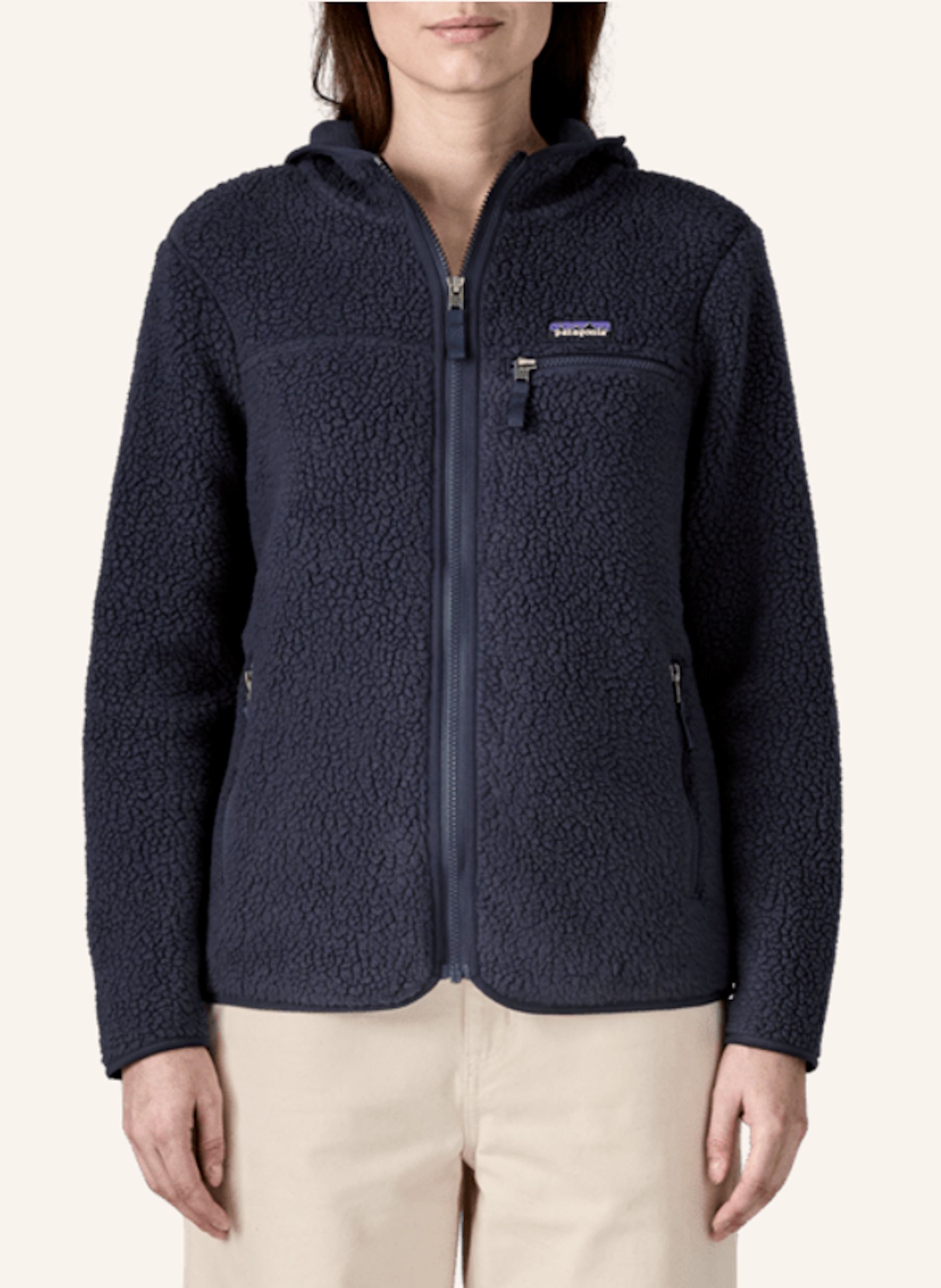 Thumbnail - Patagonia Hoody Retro Pile blau