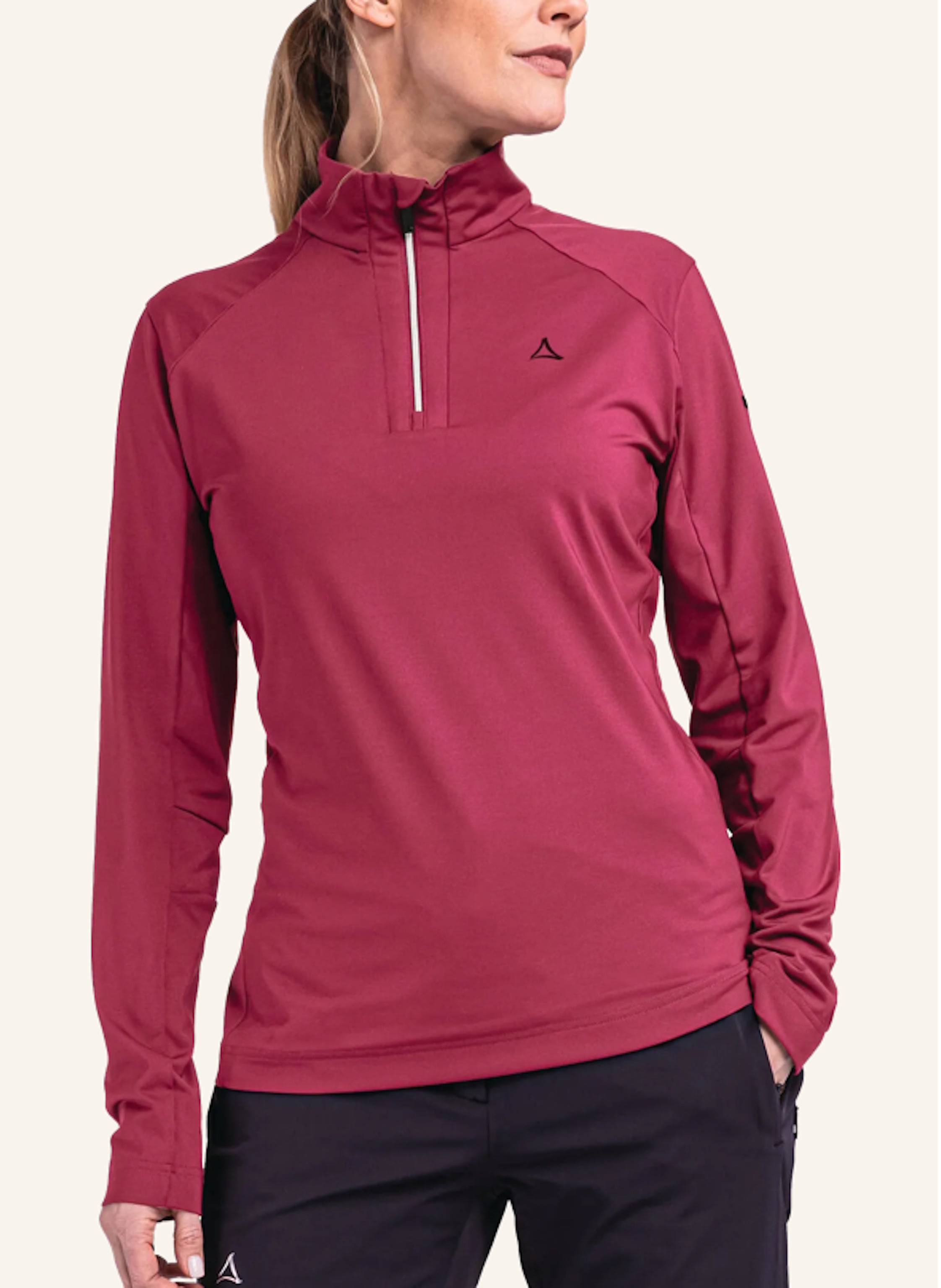 Thumbnail - Schöffel Longsleeve Fiss rot