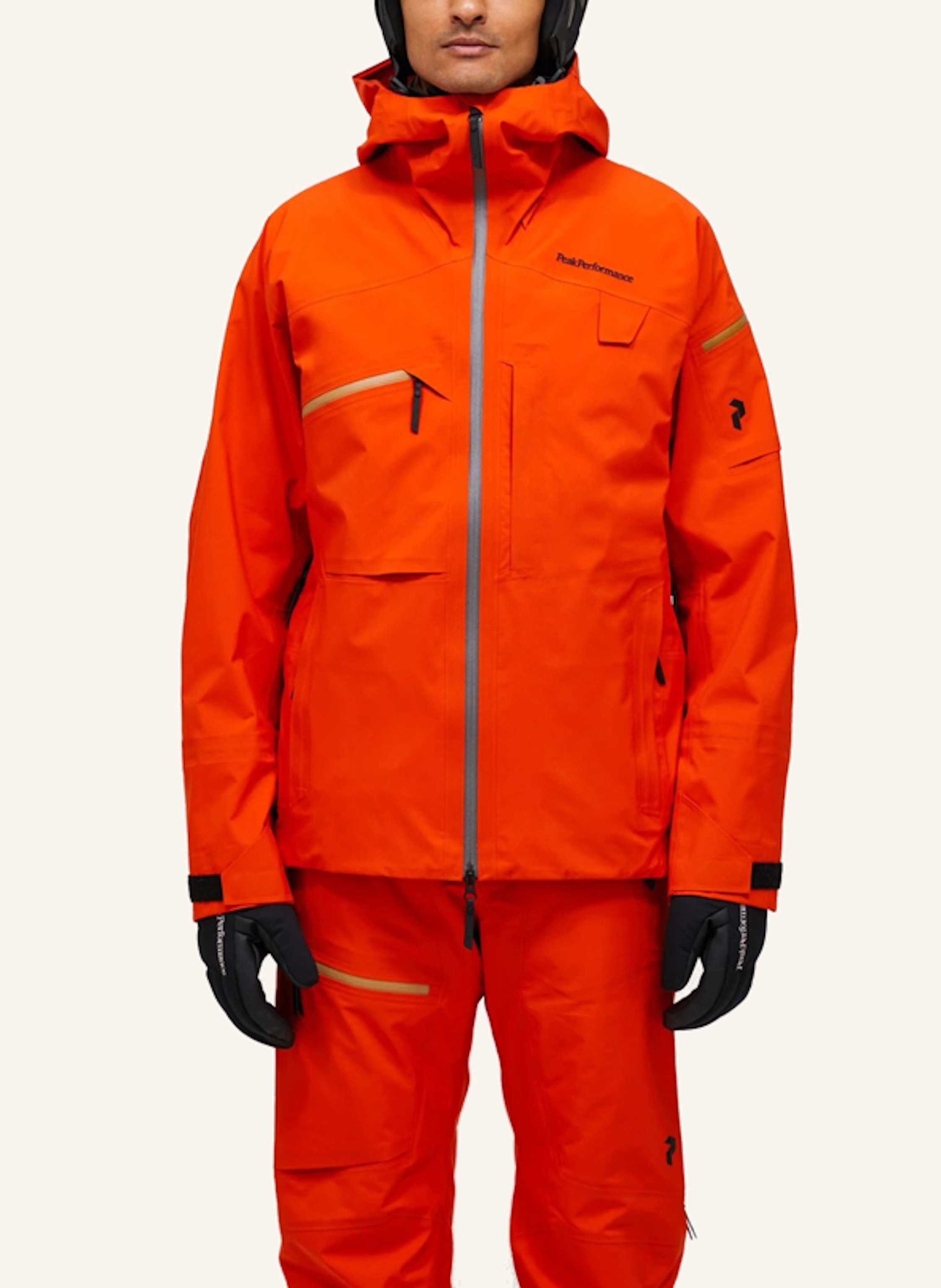 Thumbnail - Peak Performance Shell Jacke Alpine Gore-Tex 3l orange