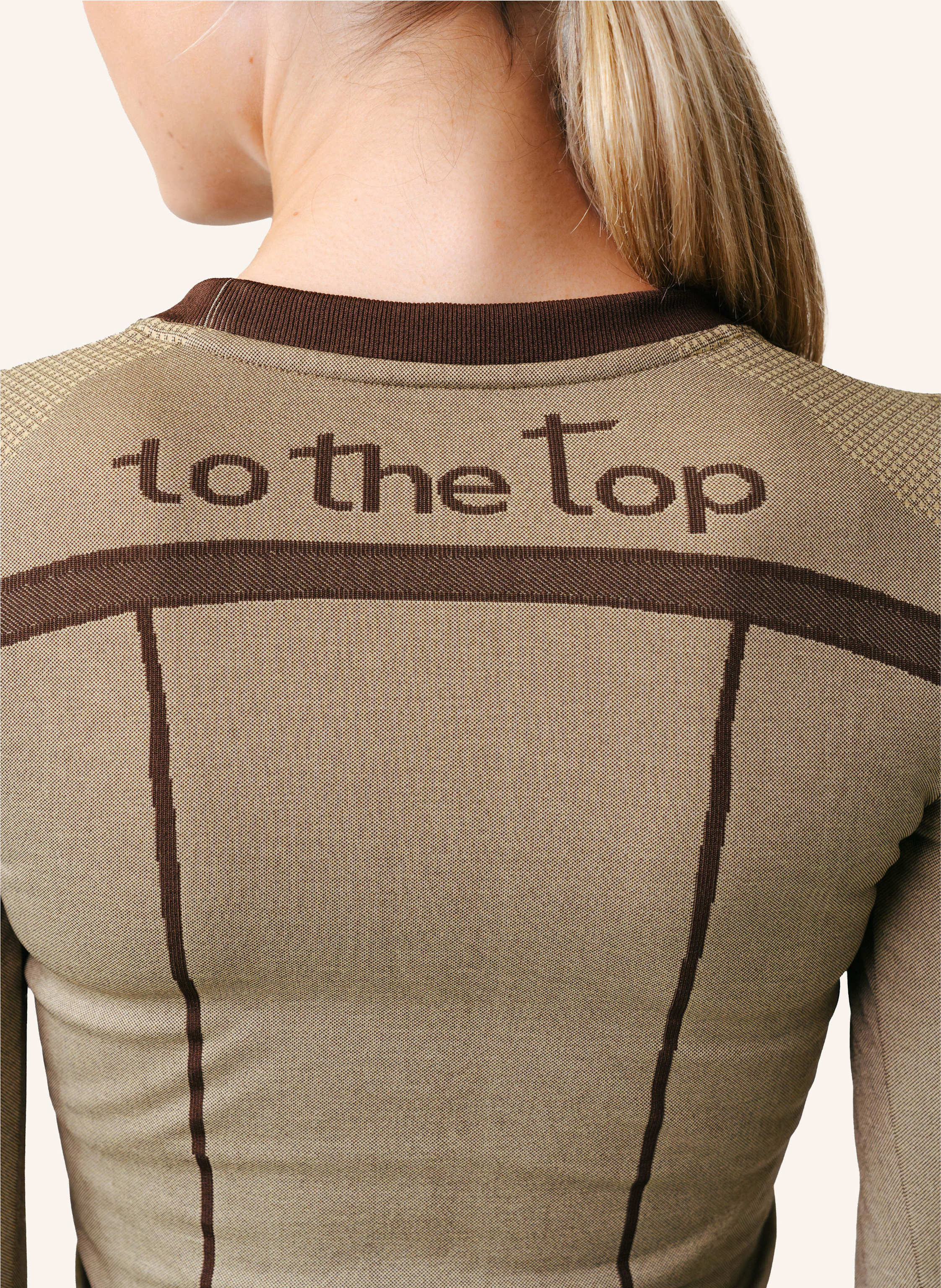Thumbnail - To The Top Long Sleeve Seamless braun