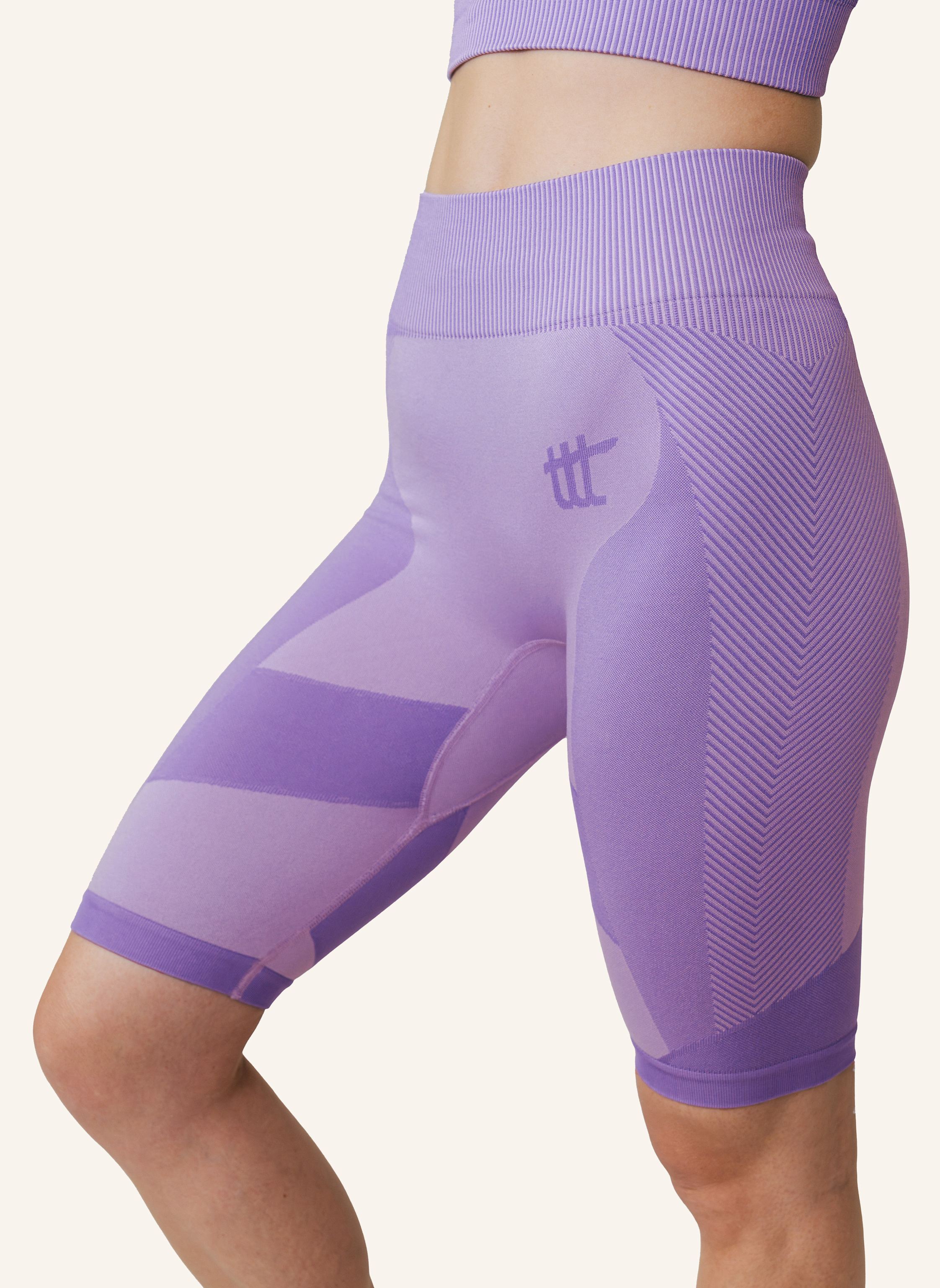 Thumbnail - To The Top Short Leggings Seamless Light lila